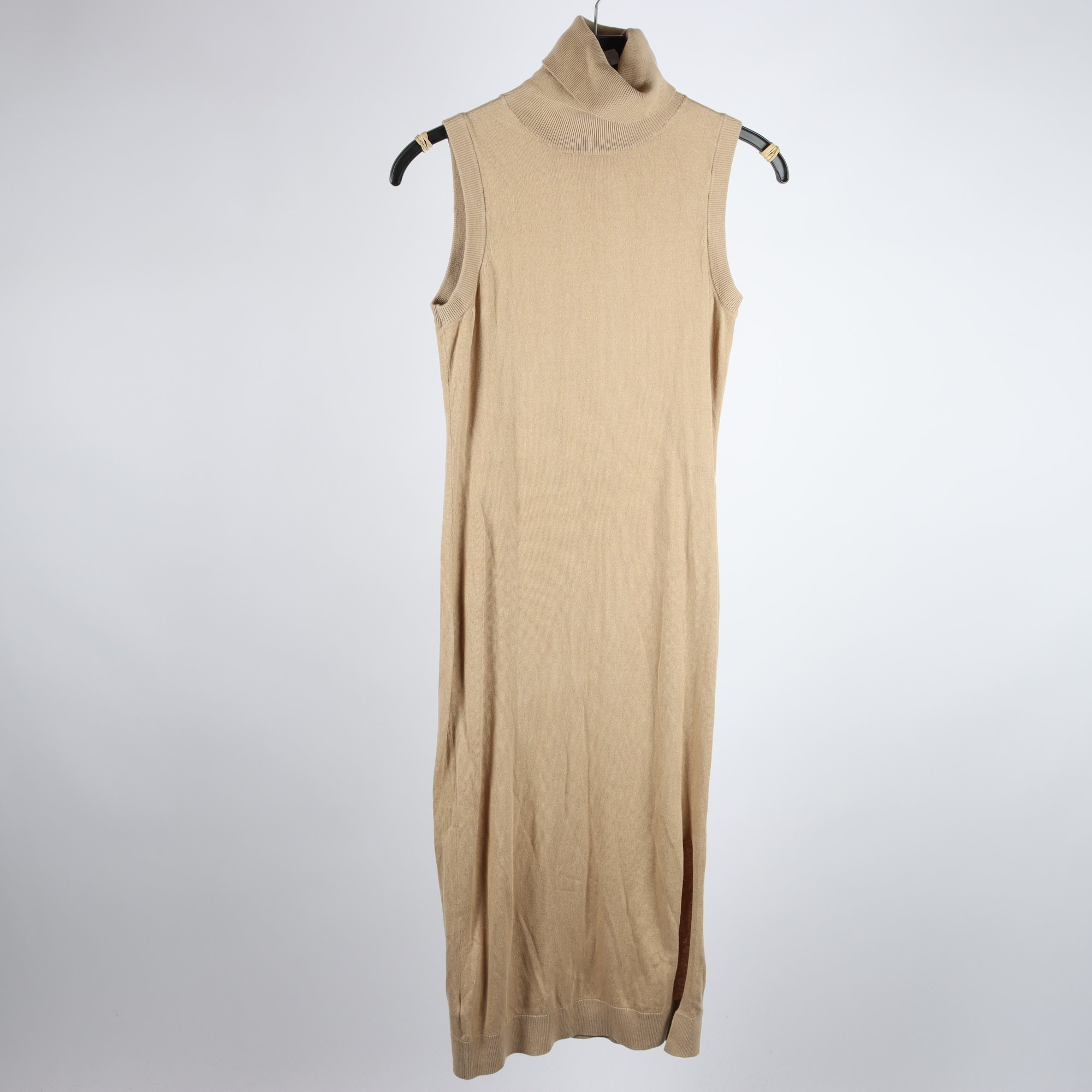 Stickad klänning, Michael Kors, brun, stl. S.