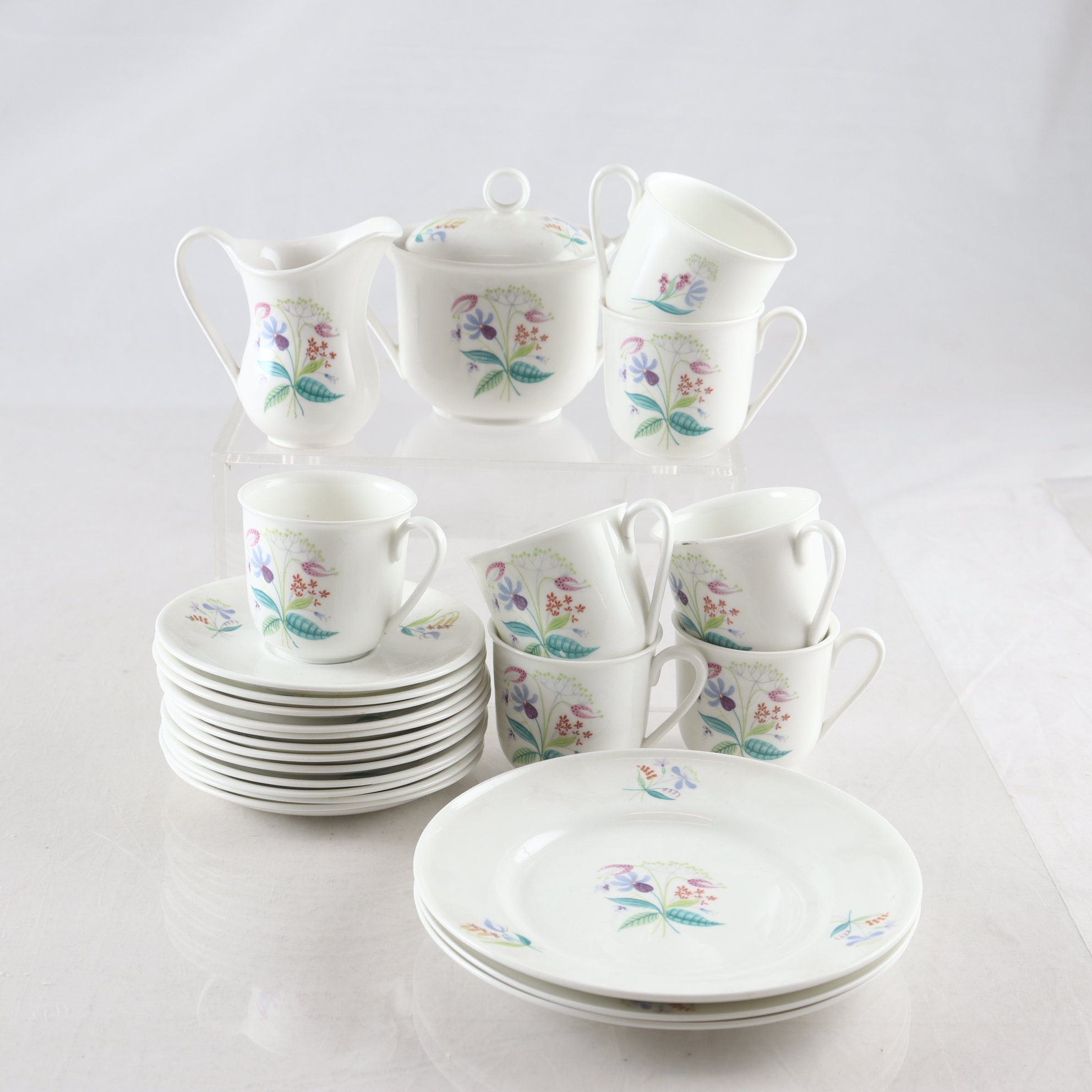 Servisdelar, ”Floretta, Stig Lindberg, Gustavsberg, Endast avhämtning.