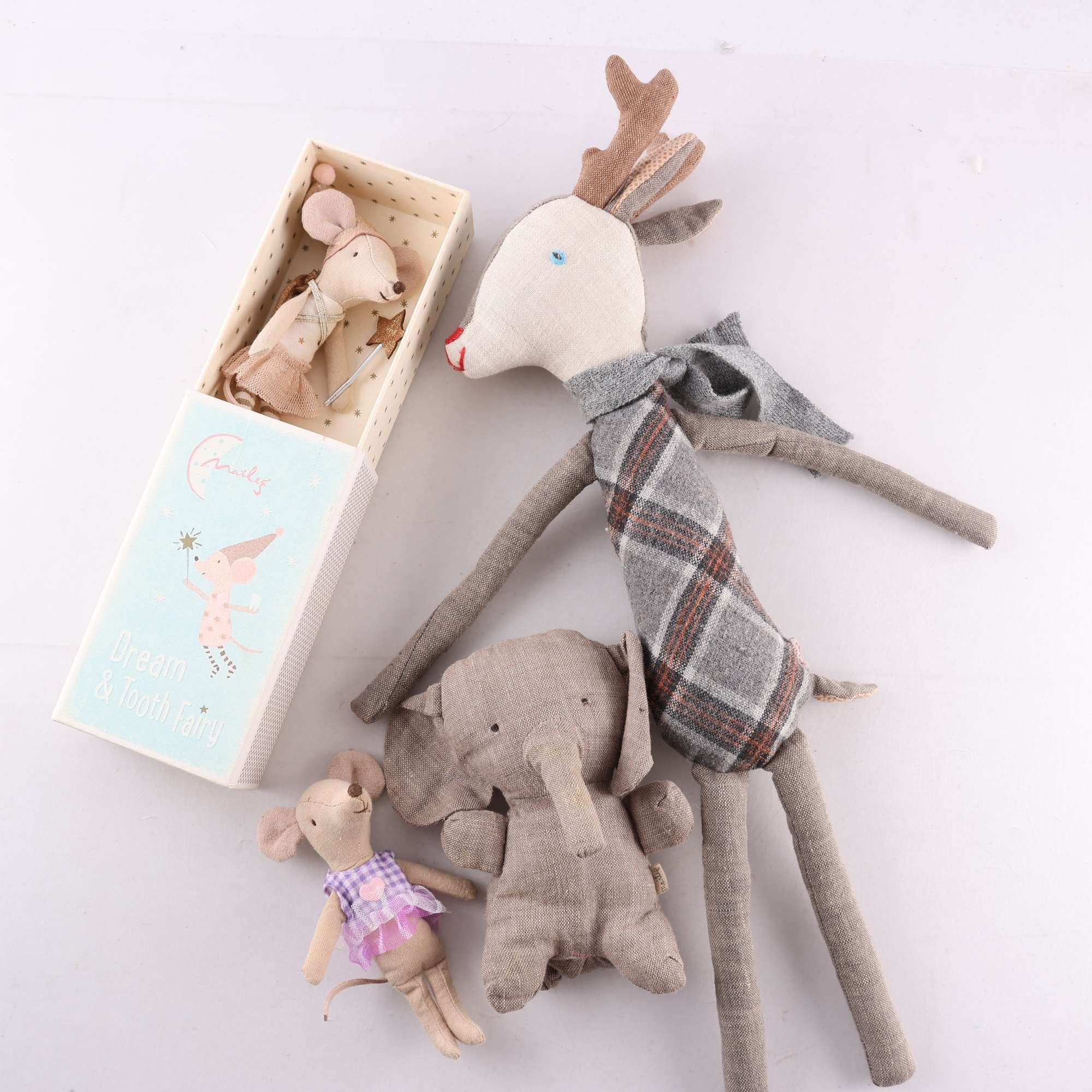 Mjukisdjur, Maileg denmark, blandat.