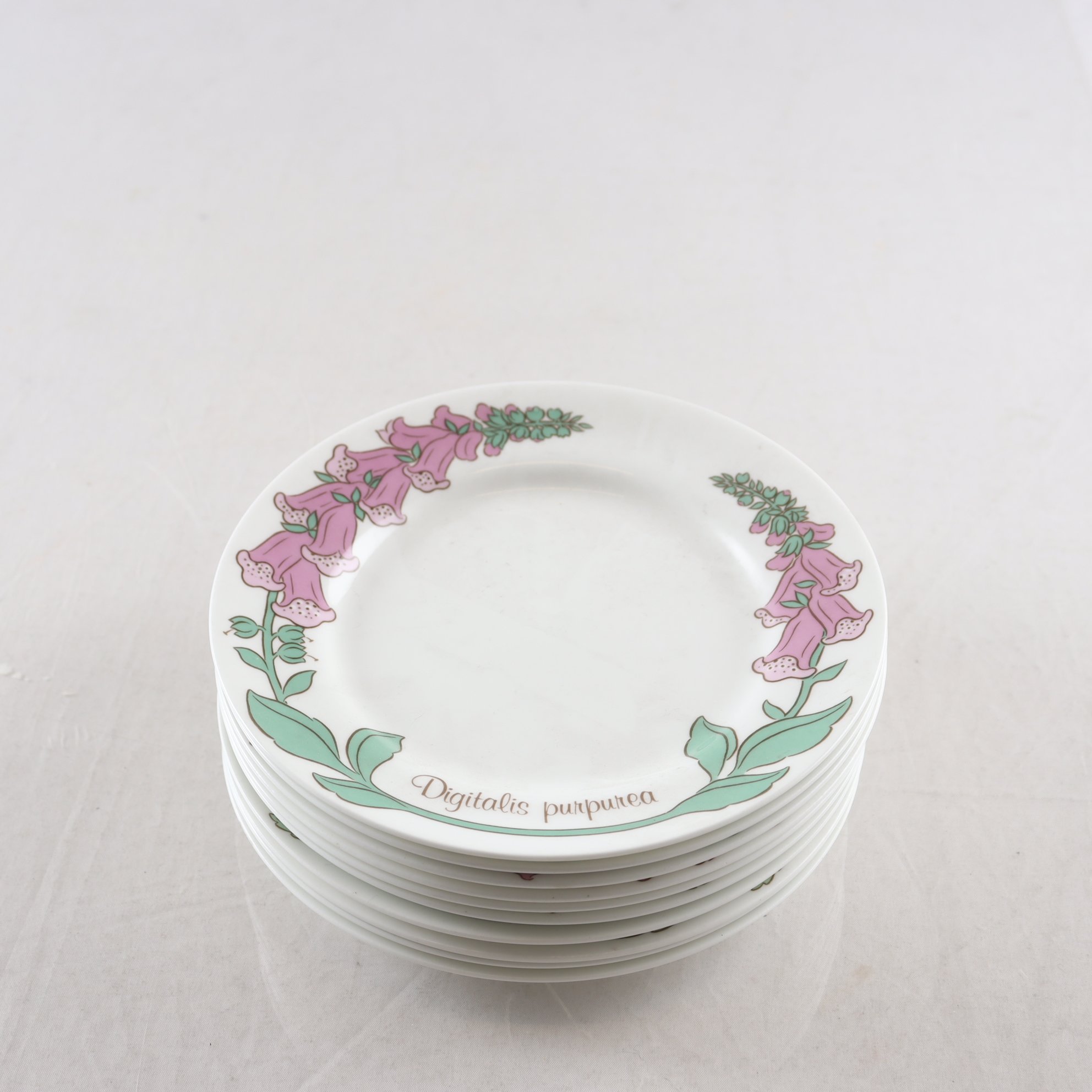 Assietter, Pia Rönndahl för Apoteket, Rörstrand, 10 st. Samfraktas ej.