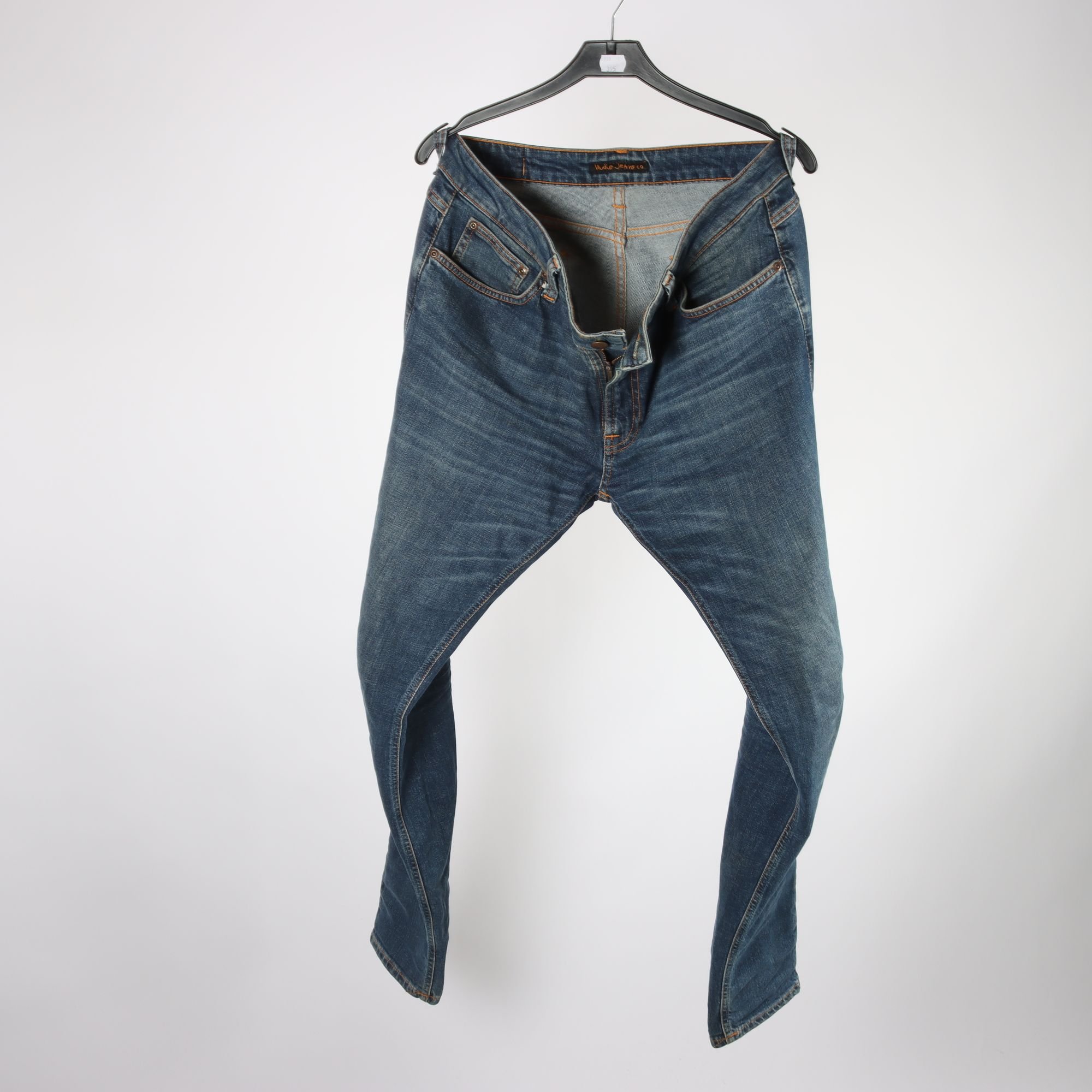 Jeans, Nudie Jeans, blå, skinny lin, stl. 33/32.
