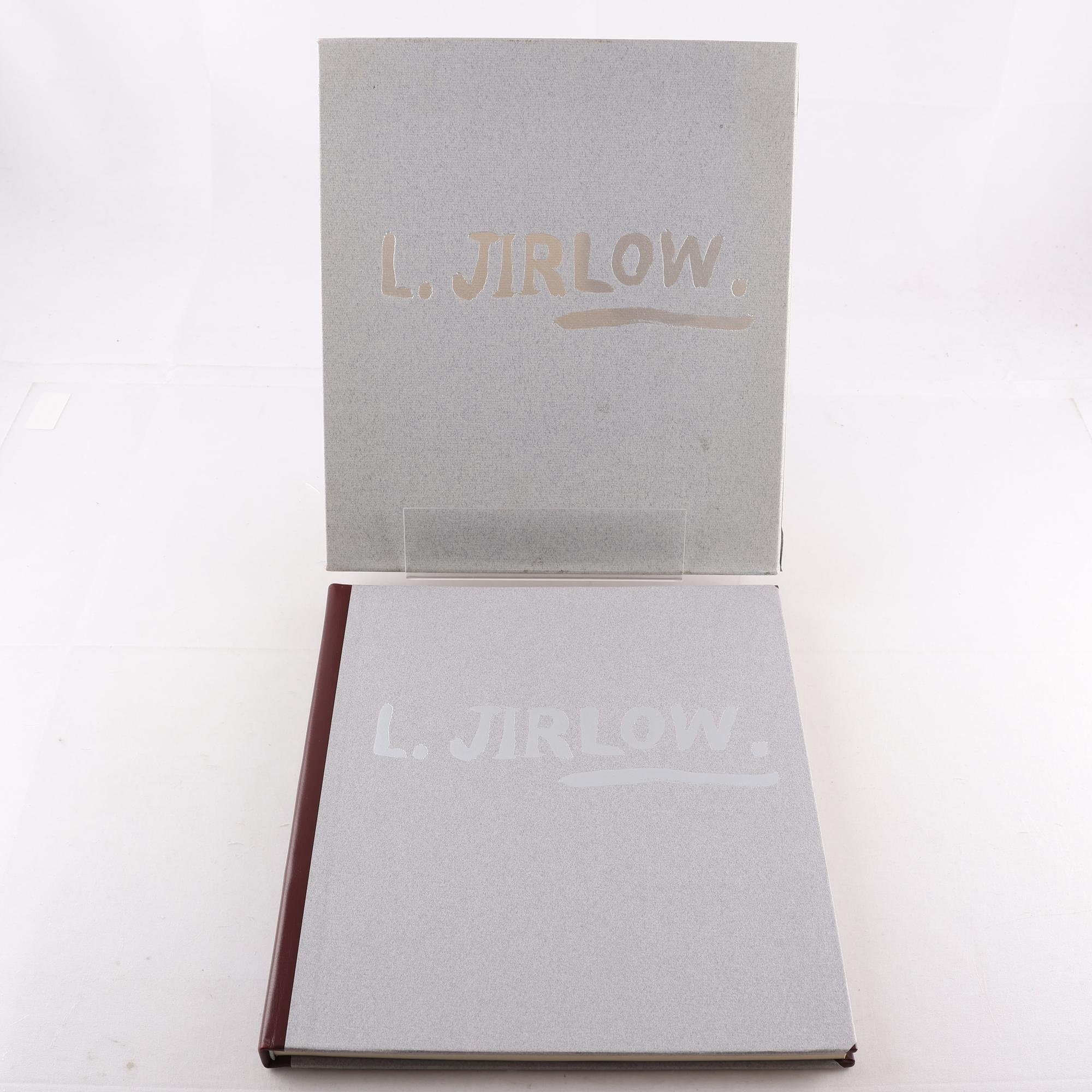 Lennart Jirlow, bibliofilupplaga med siginerad originallitografi