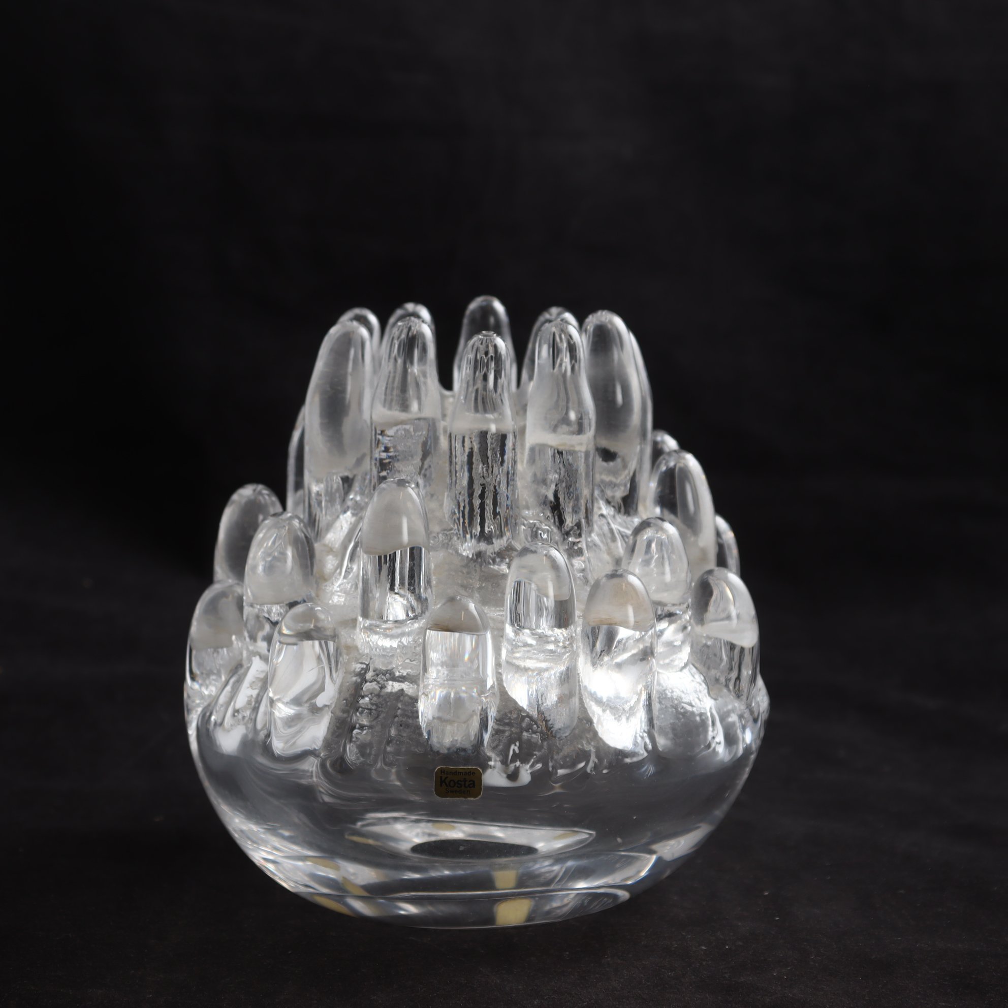 Ljuslykta, Polar, Göran Wärff, Kosta, signerad. Samfraktas ej.