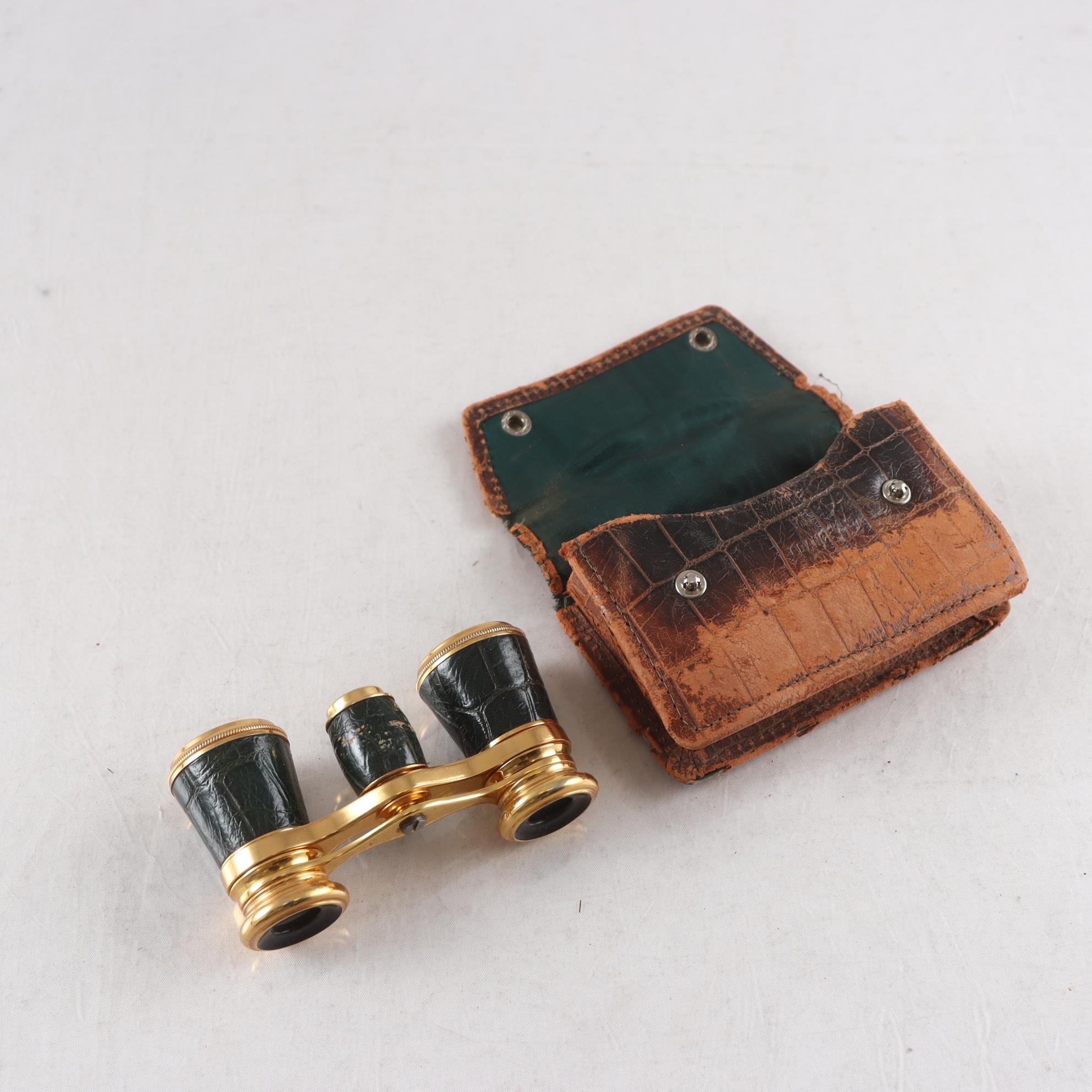 Teaterkikare, mässing, Frankrike, tidigt 1900-tal