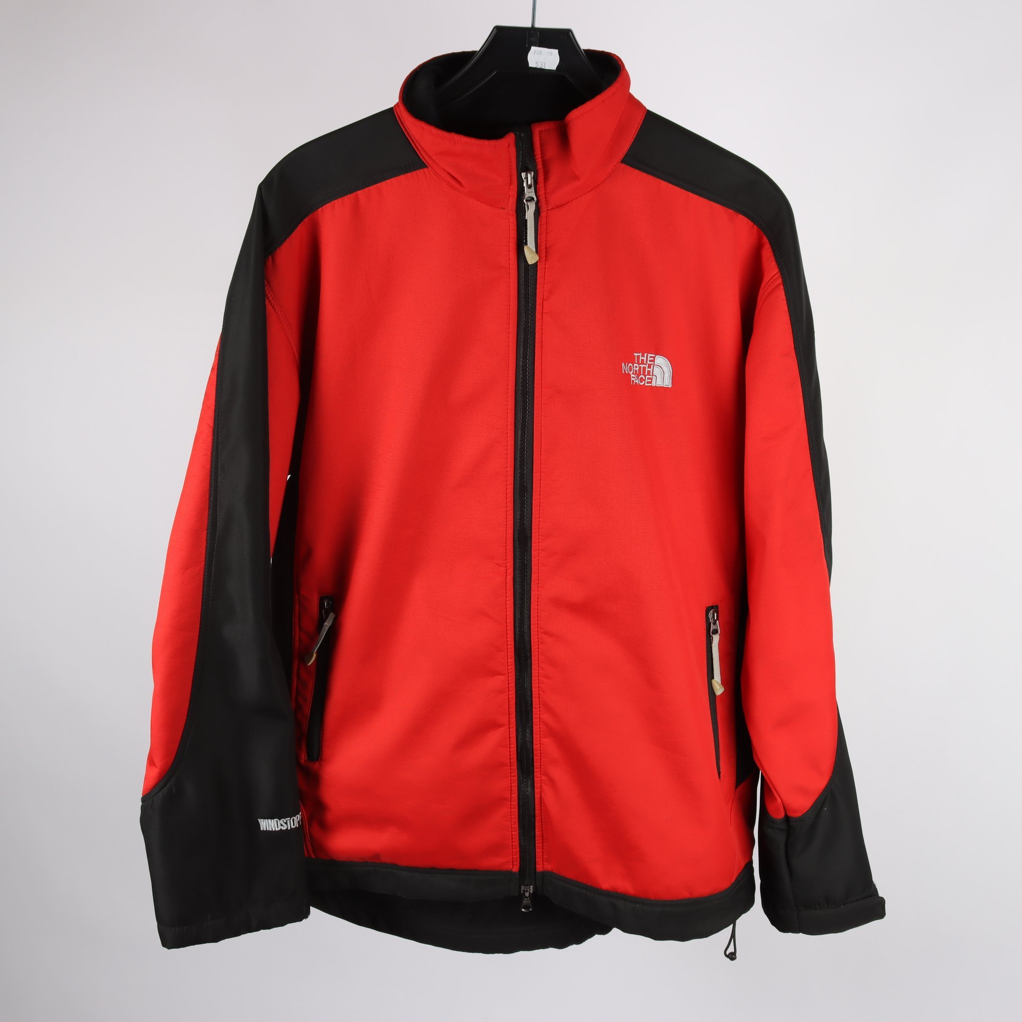 Softshelljacka, The North Face, röd, stl. XL..