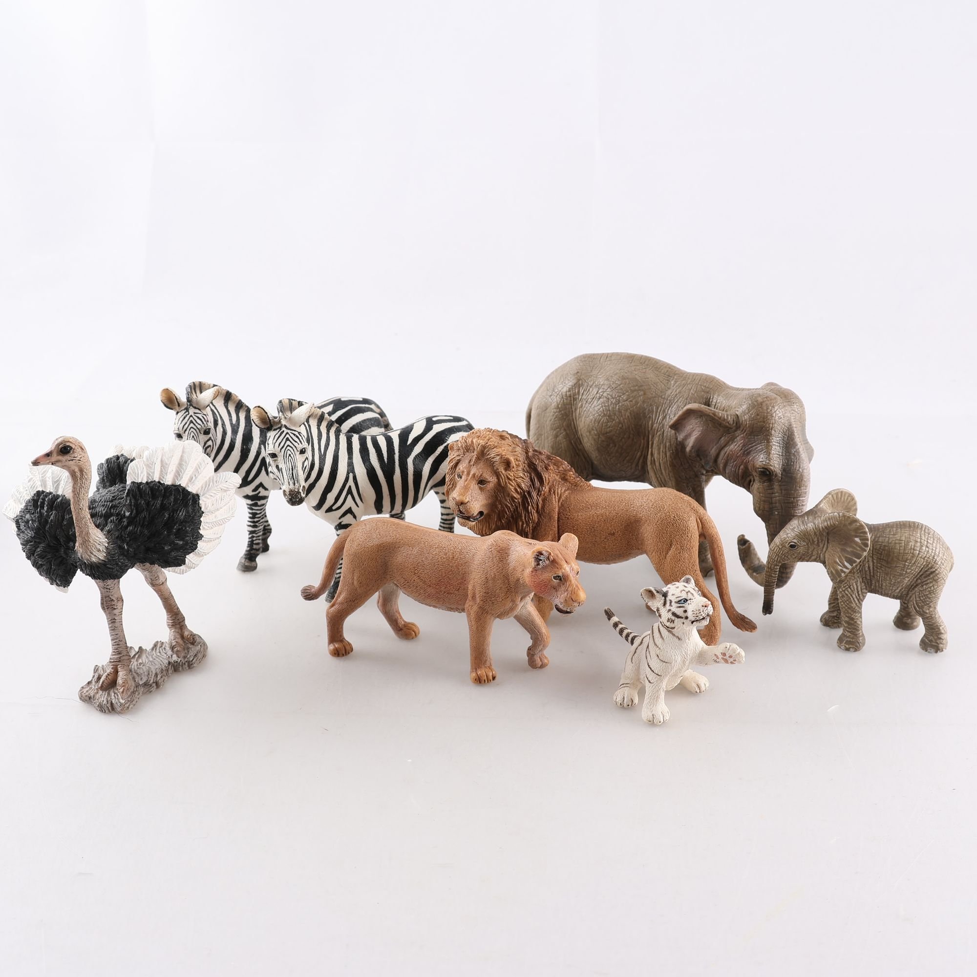 Djur, Schleich, blandat.