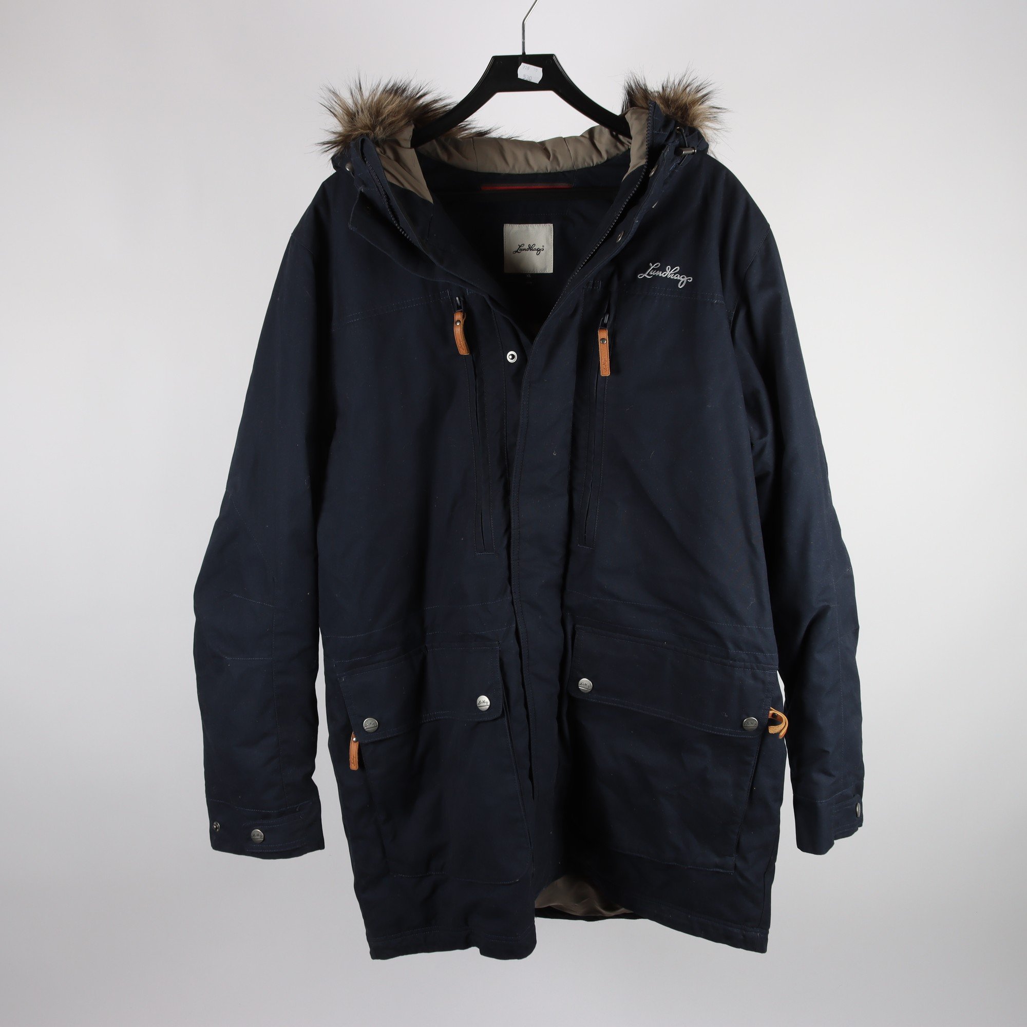 Vinterjacka, Lundhags, blå, stl. XL.