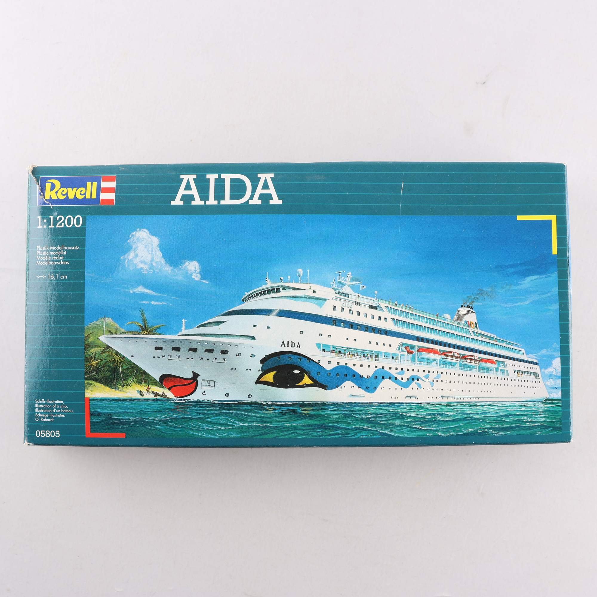 Byggmsats, Aida-fartyg, revell.