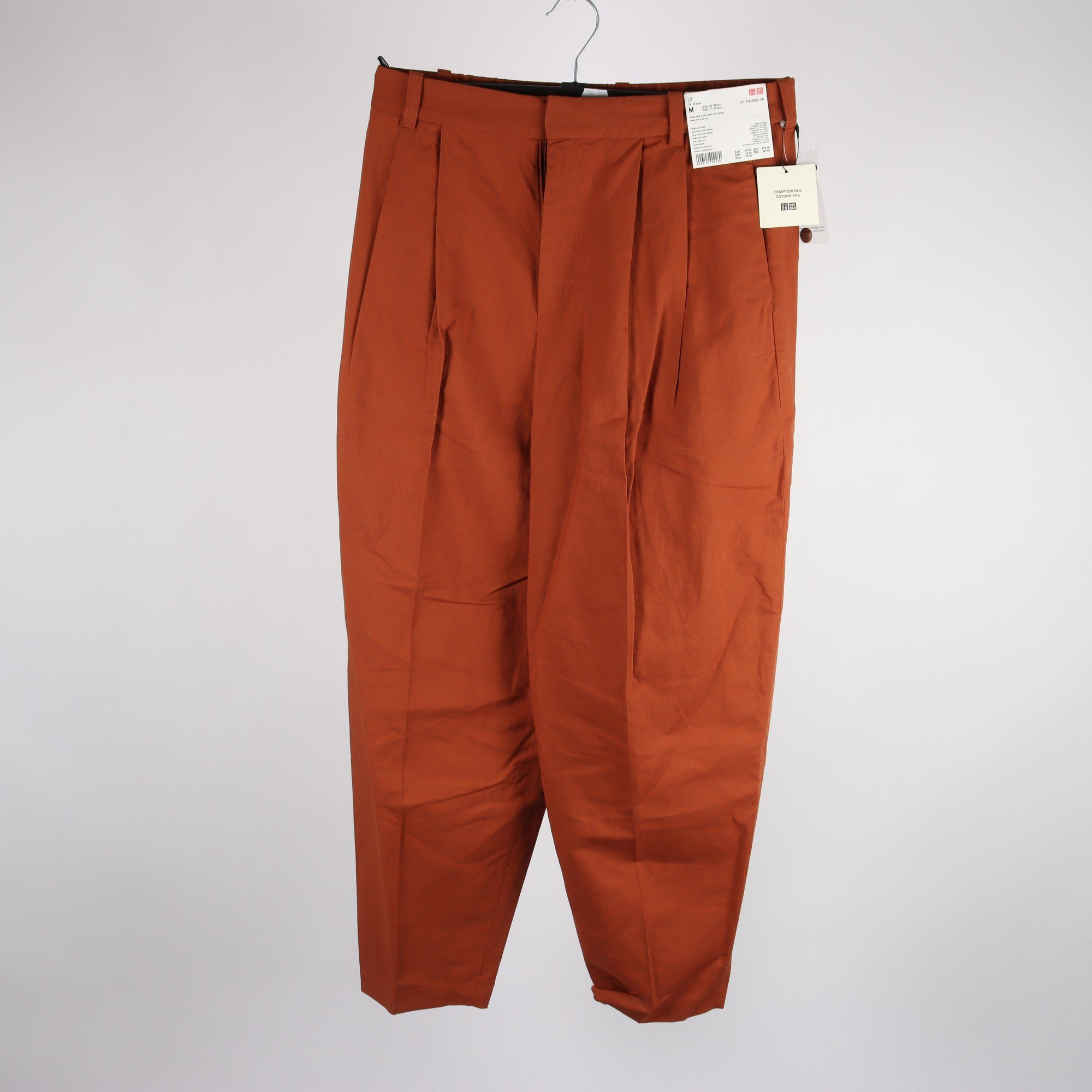 Byxor, Uniqlo, brun, stl. M.