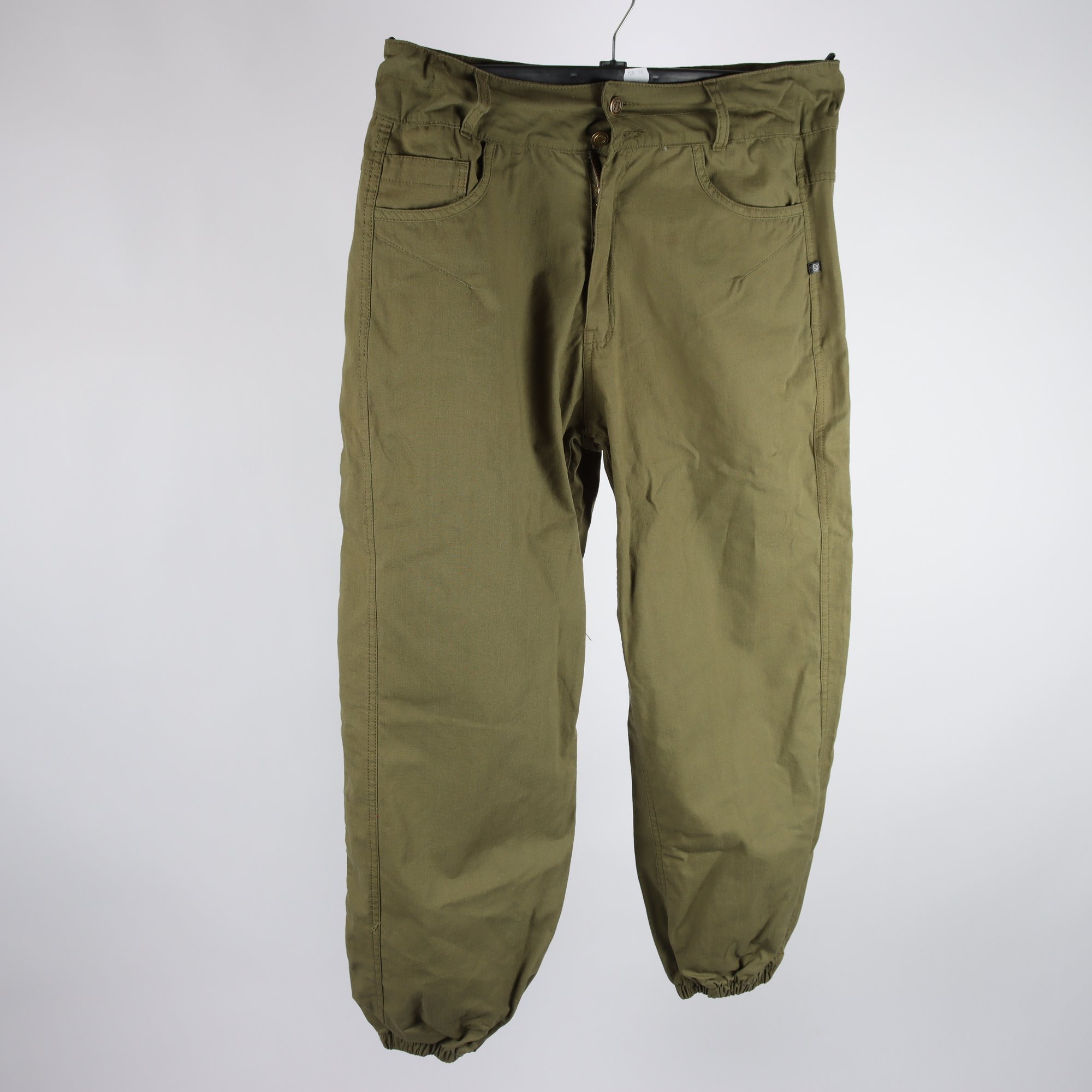 Byxor, Hängmatta, grön, lin, stl. M/L.