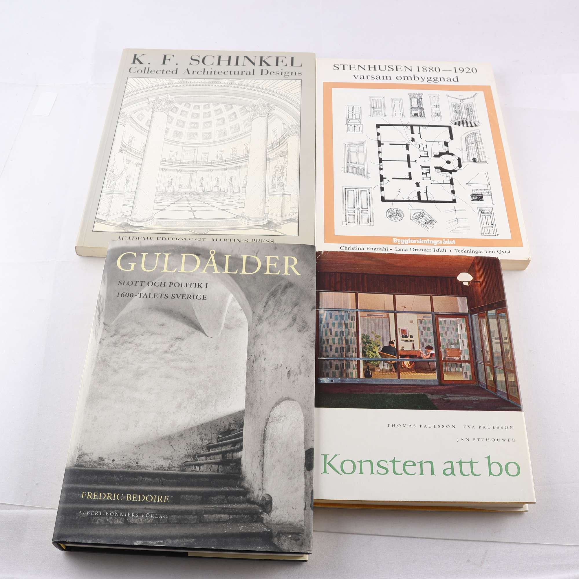 Bokpaket, arkitektur, 4 volymer