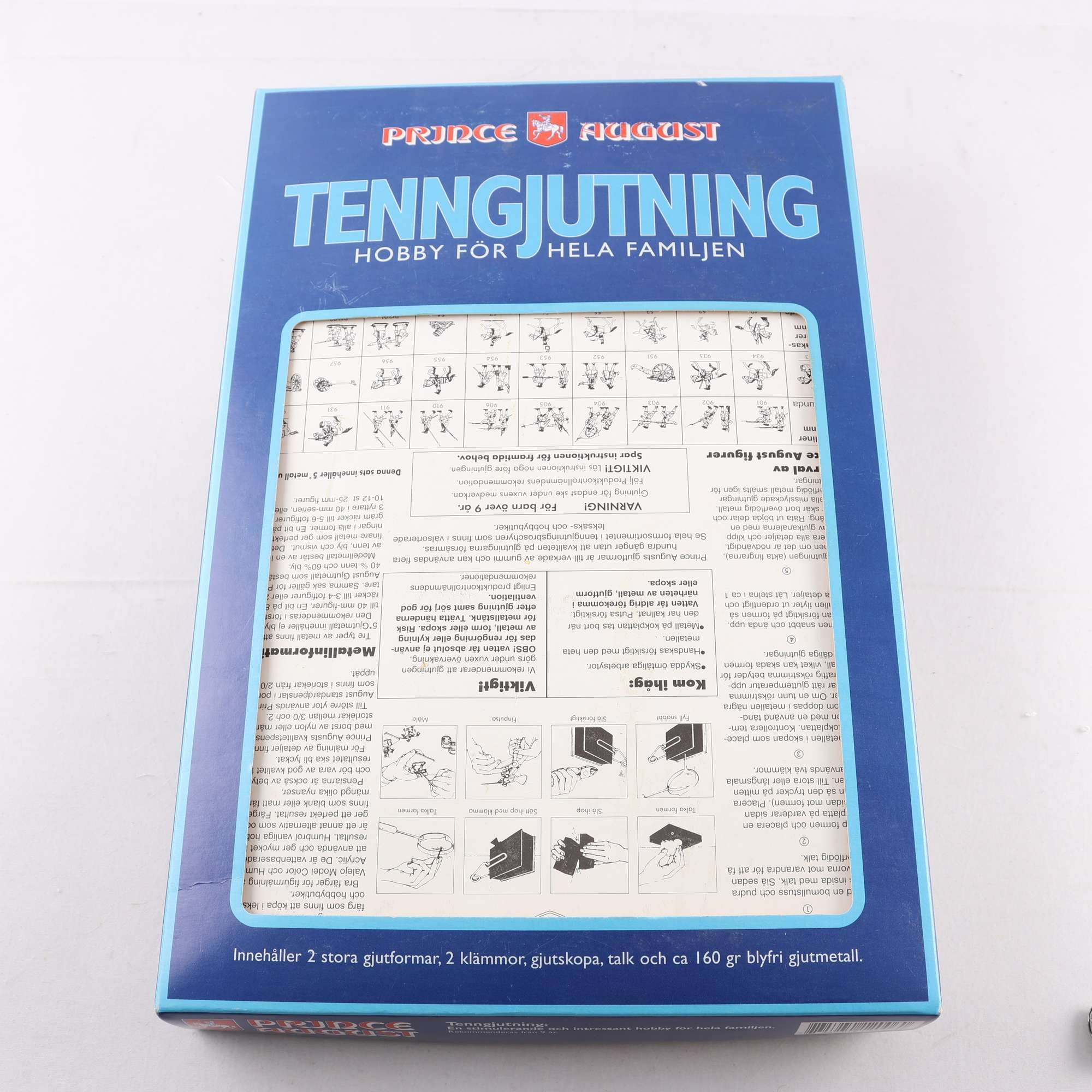 Tenngjutning, prince august.