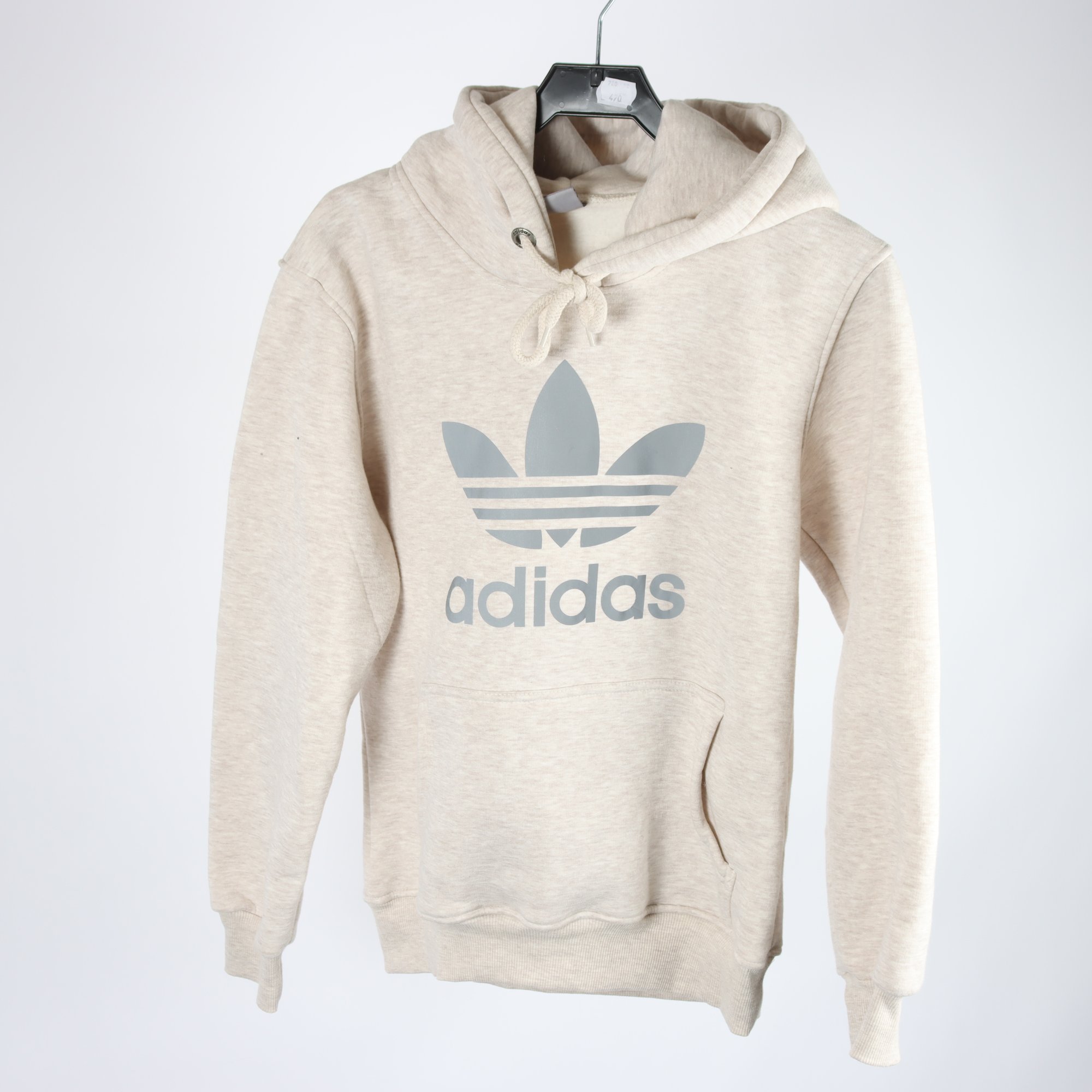 Hoodie, Adidas, grå, stl. M.