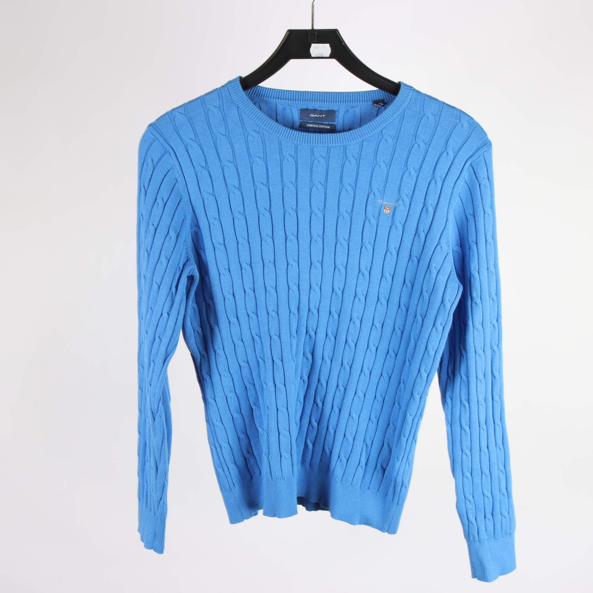 Tröja, Gant, blå, stl. ca. S