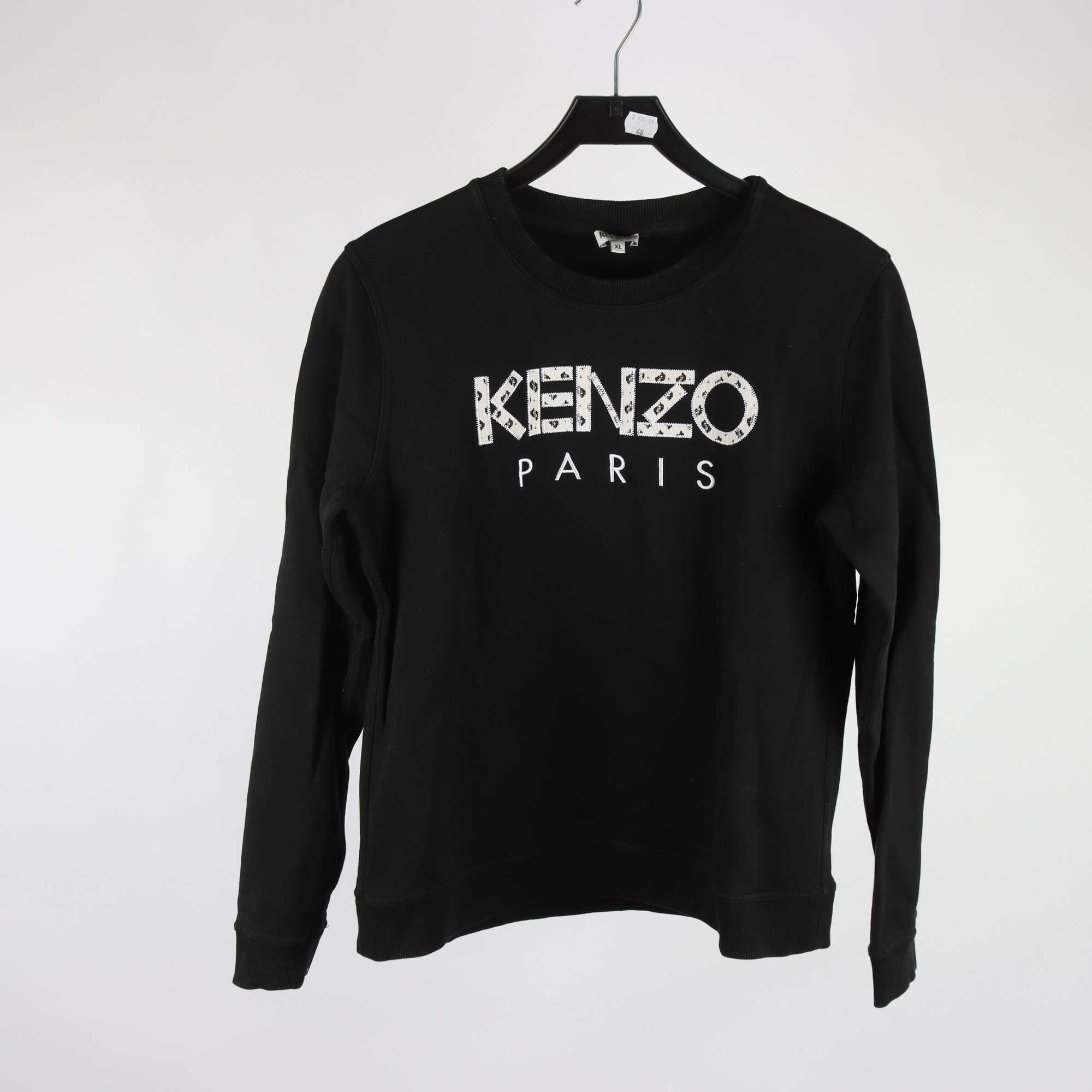 Sweatshirt, Kenzo, svart, stl. XL