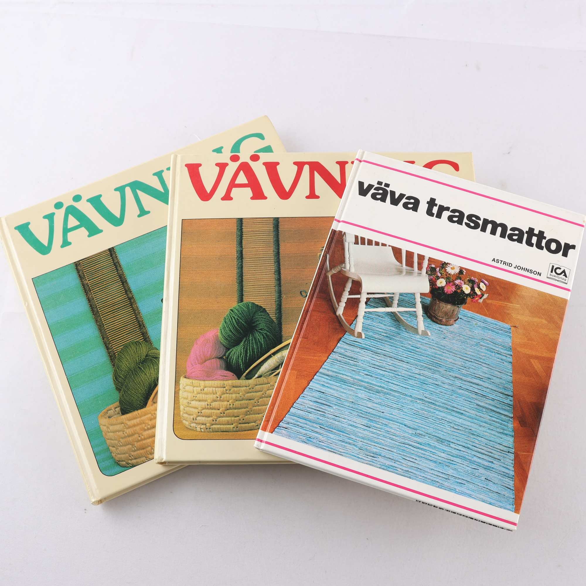 Bokpaket, vävning, 3 volymer