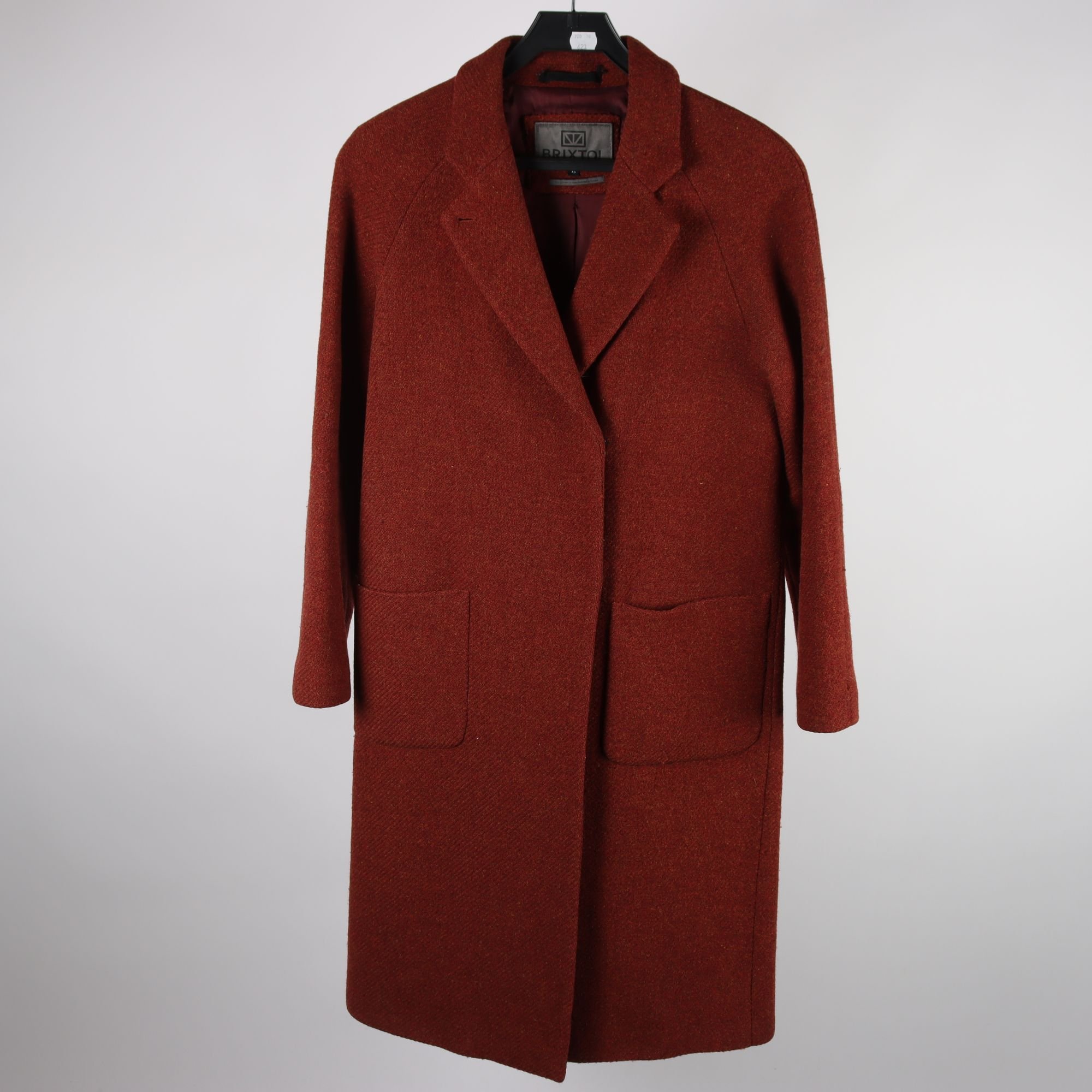 Kappa, Brixton, roströd, Shetlandsull, stl. XS.