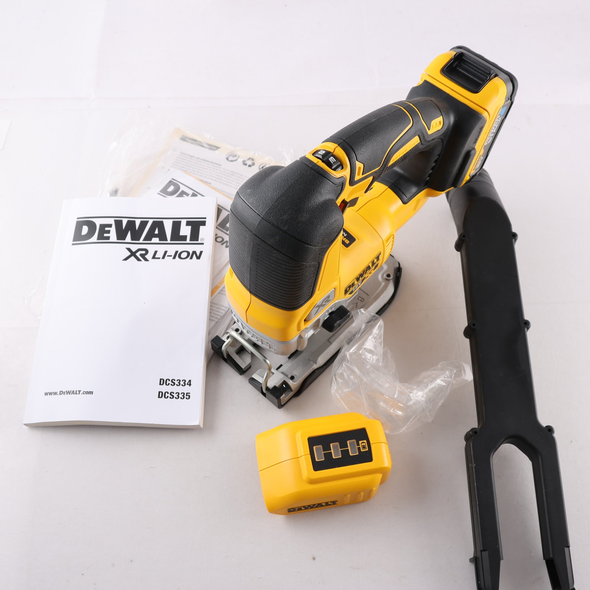 Sticksåg, Dewalt, XR, DCS334. Samfraktas ej.