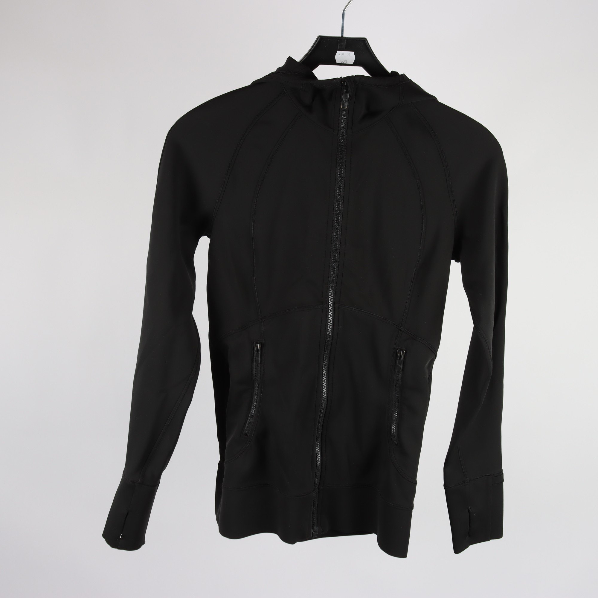 Träningsjacka, Lululemon, svart, stl. 36.
