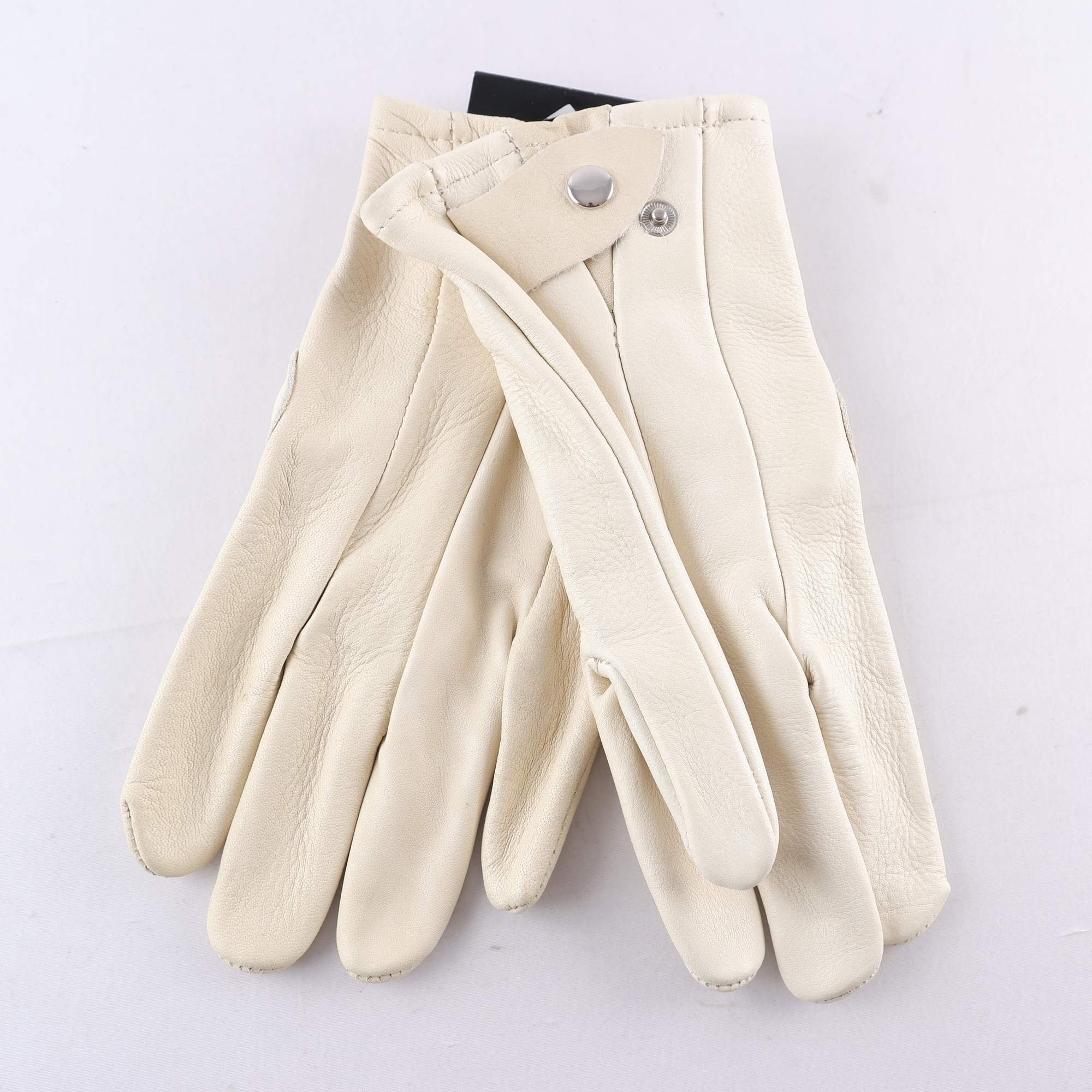 Skinnhandskar, Atson, beige, stl. L.