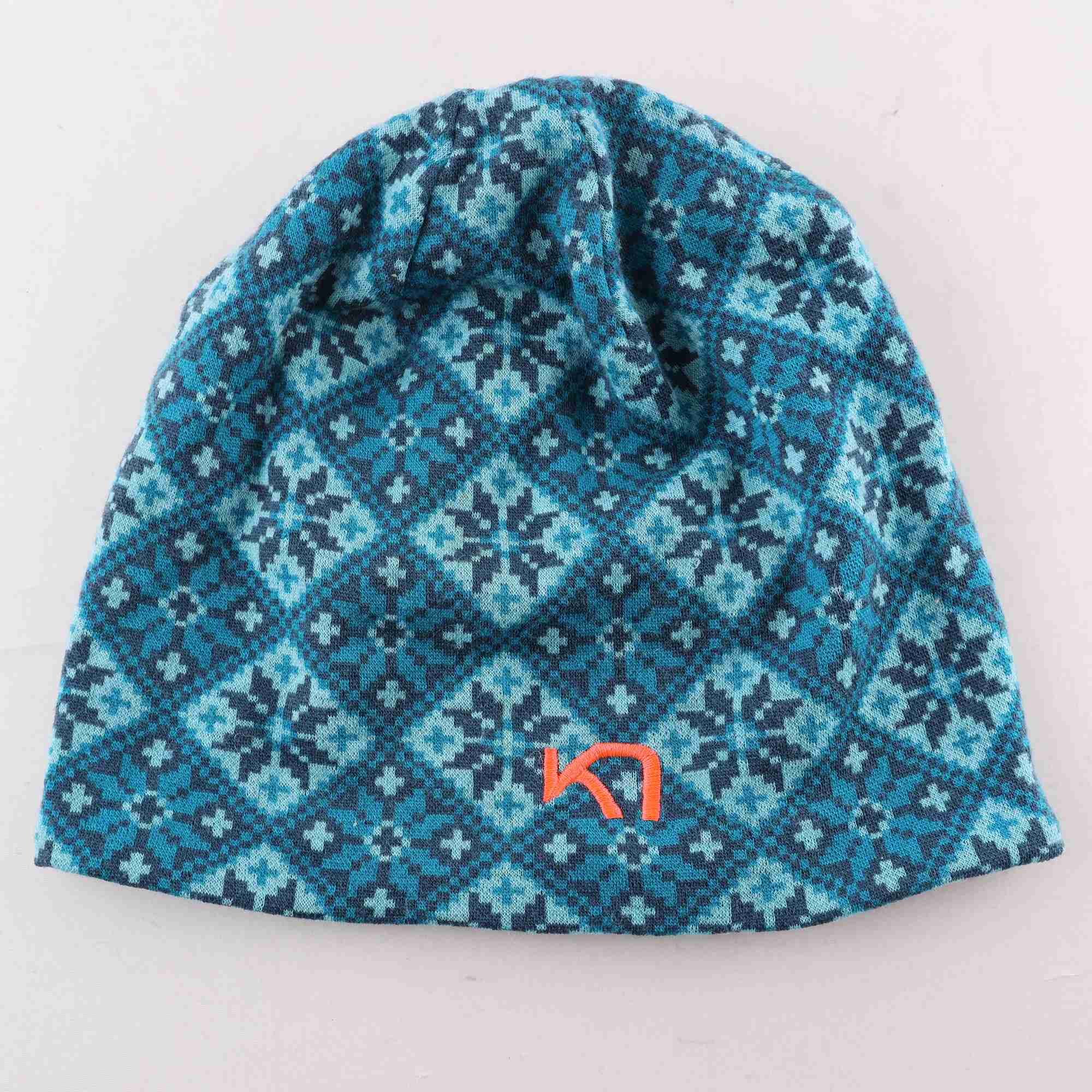 Mössa, Kari Traa, turkos, ull