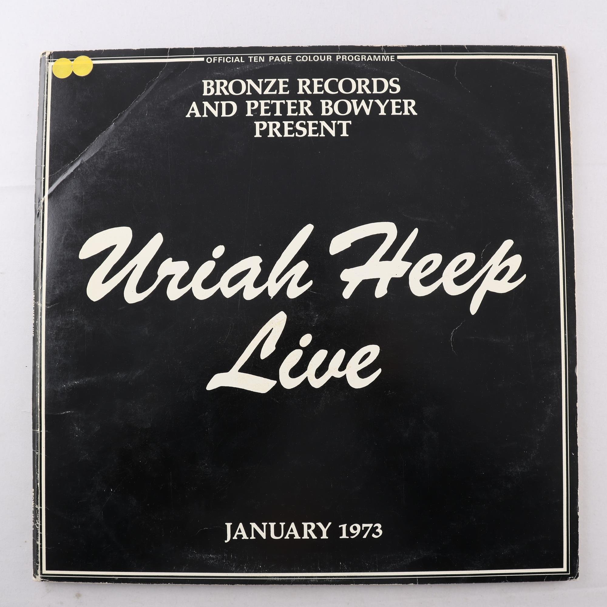 LP Uriah Heep, Uriah Heep Live