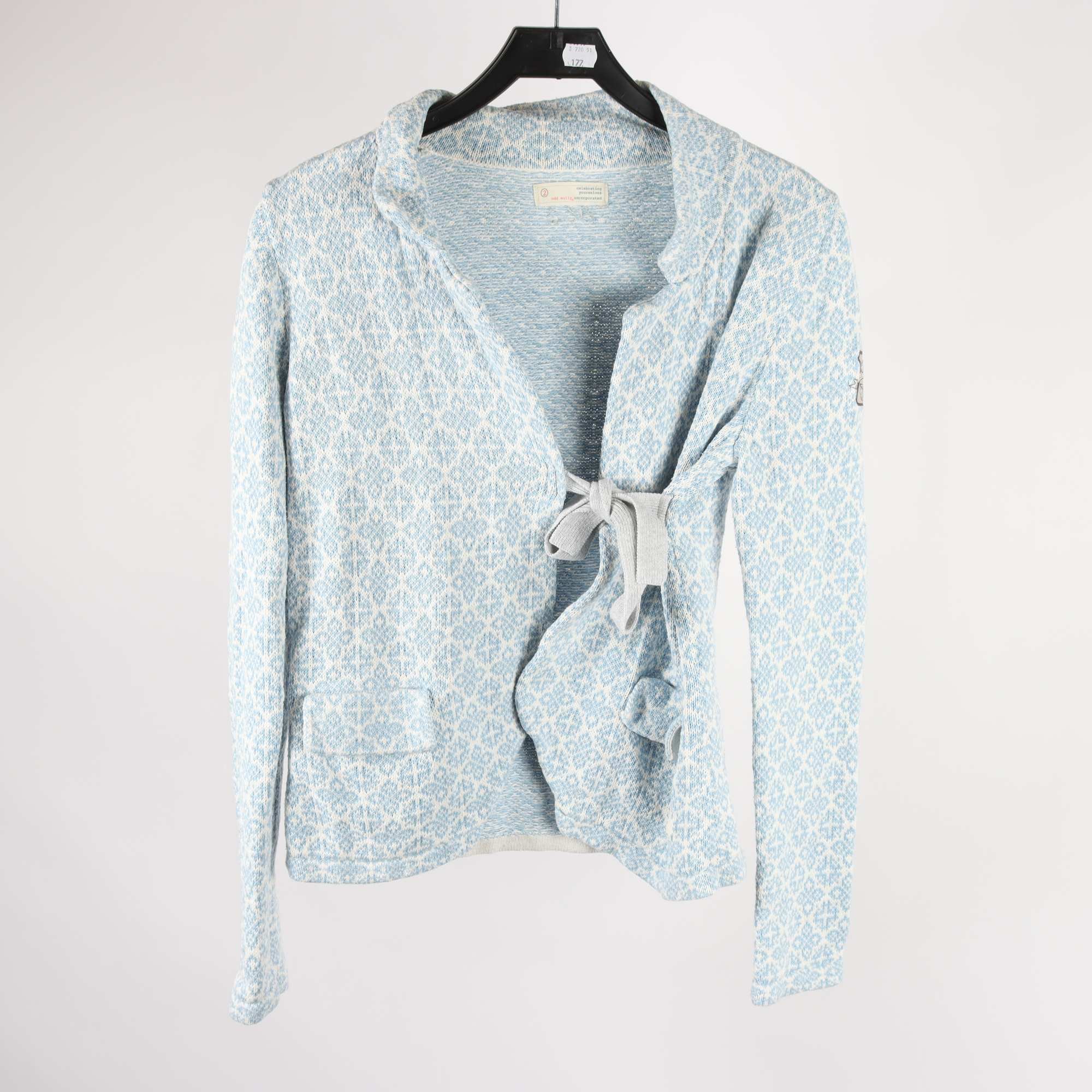 Kofta, Odd Molly, blå, vit, stl. 2 (M)