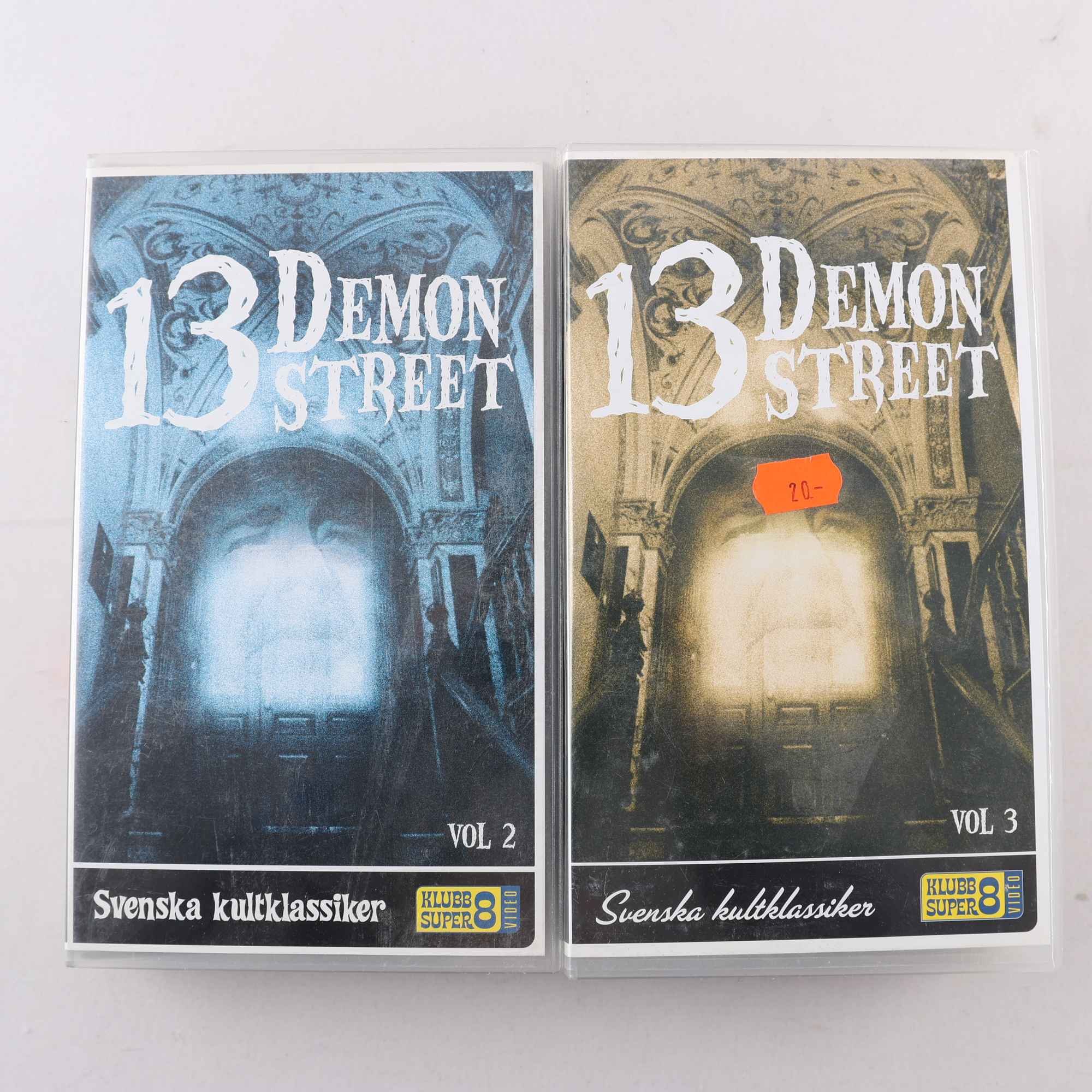 VHS 13 Demon Street, Vol 2 & 3