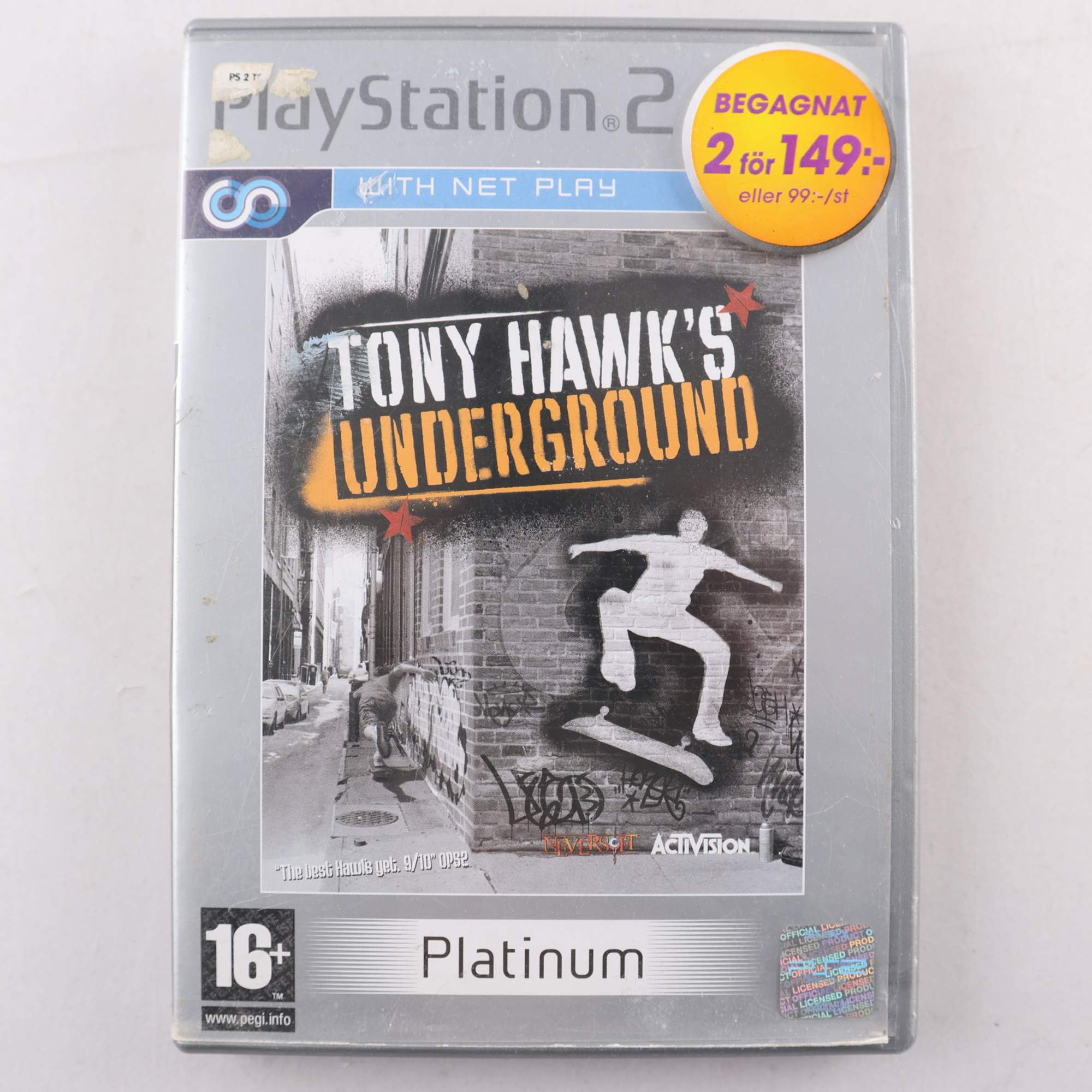 Spel Tony Hawk’s Underground, PlayStation 2