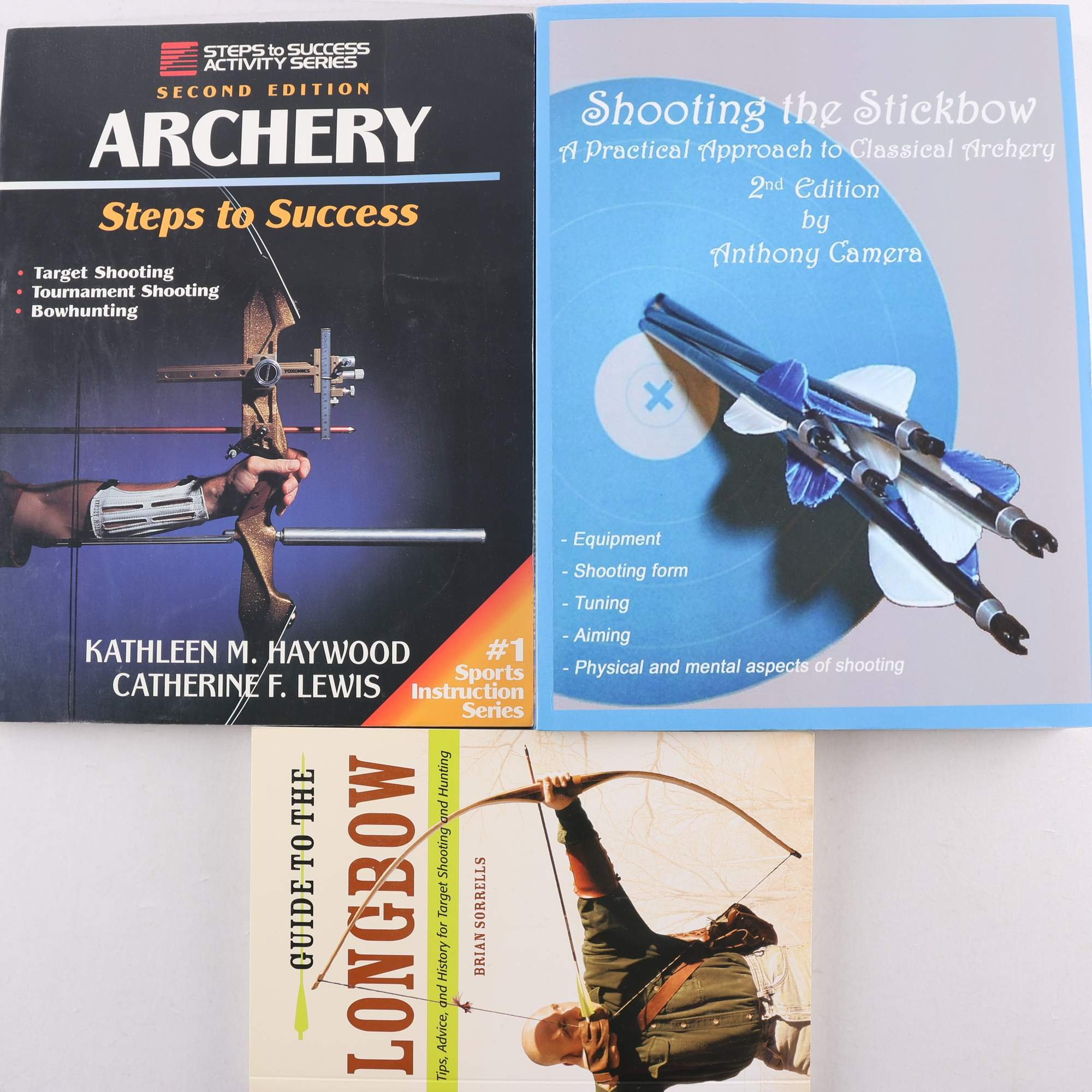 Bågskytte, bokpaket med 3 volymer