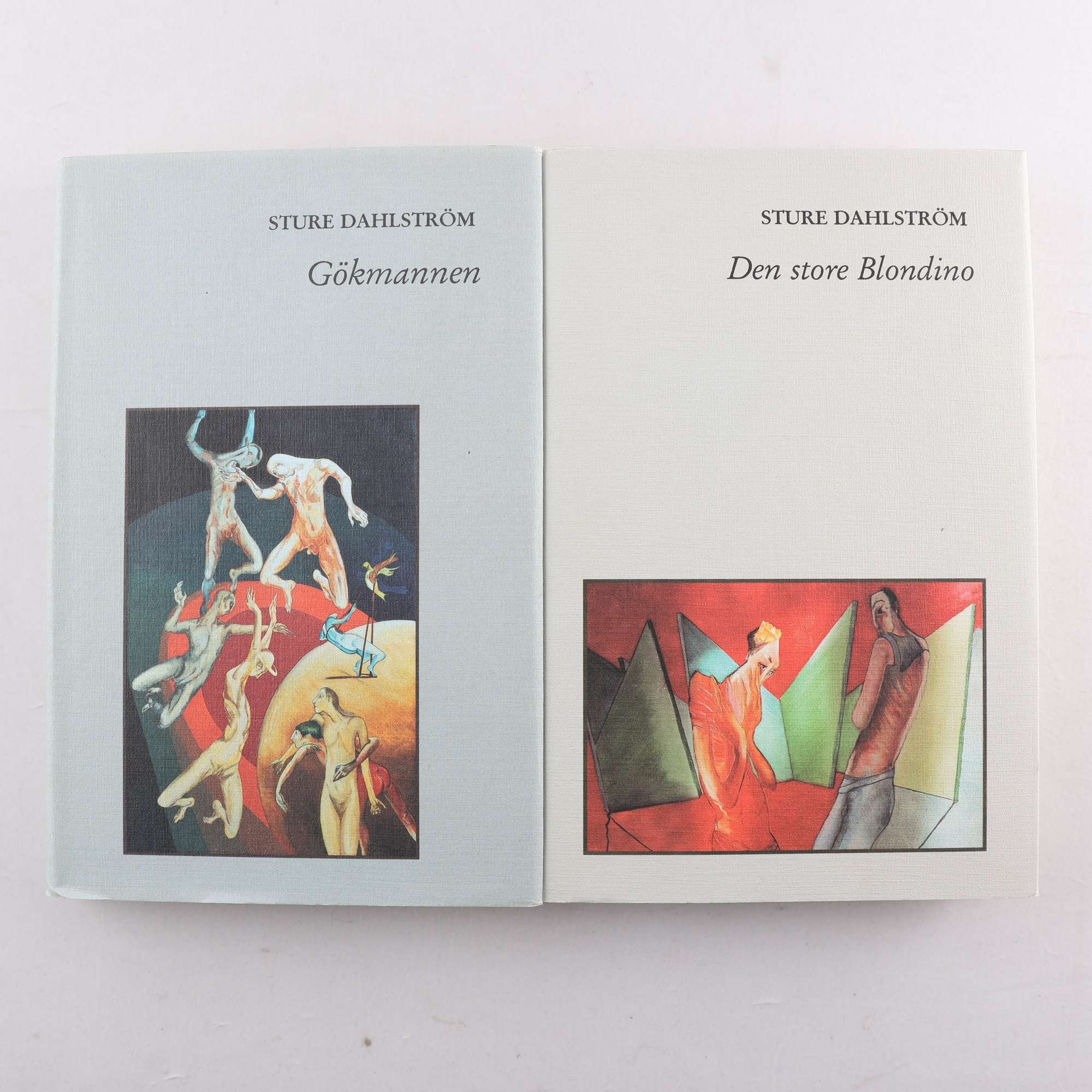 Sture Dahlström, bokpaket, Gökmannen & Den store Blondino