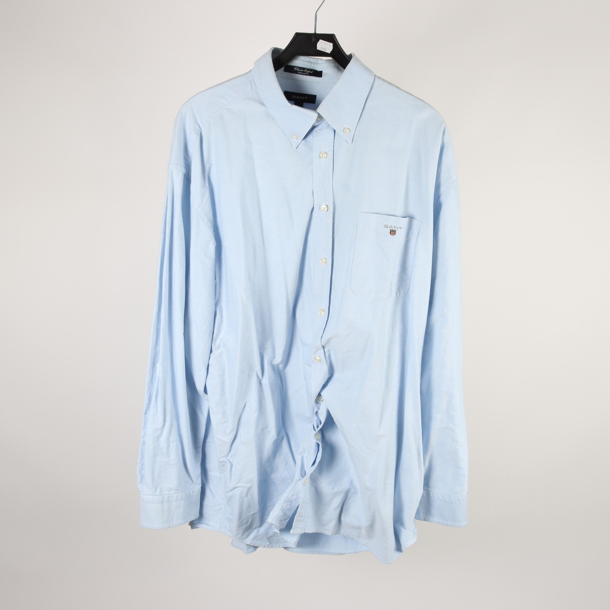 Skjorta, Gant, blå, stl. 2XL