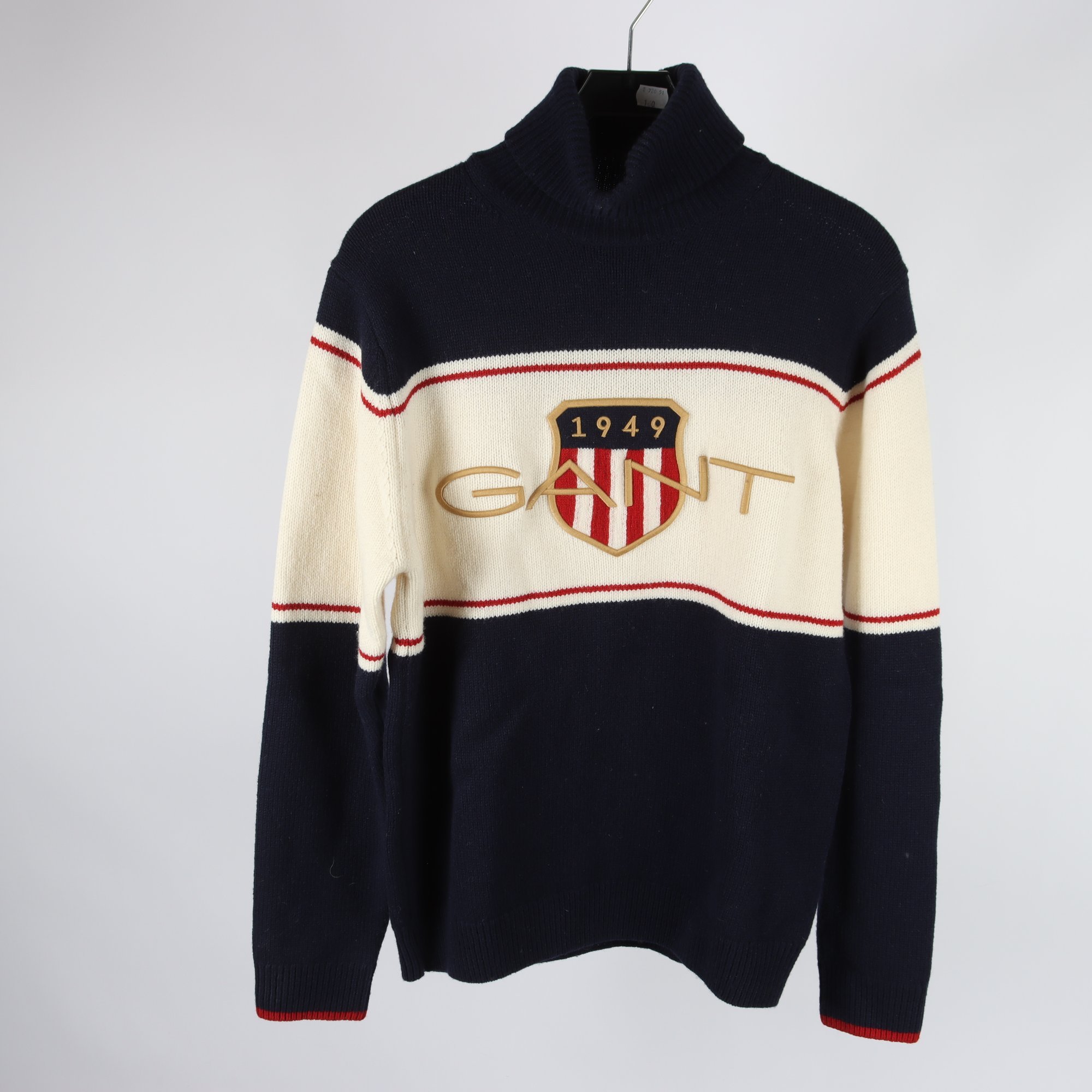 Tröja, Gant, blå, vit, röd, stl. L