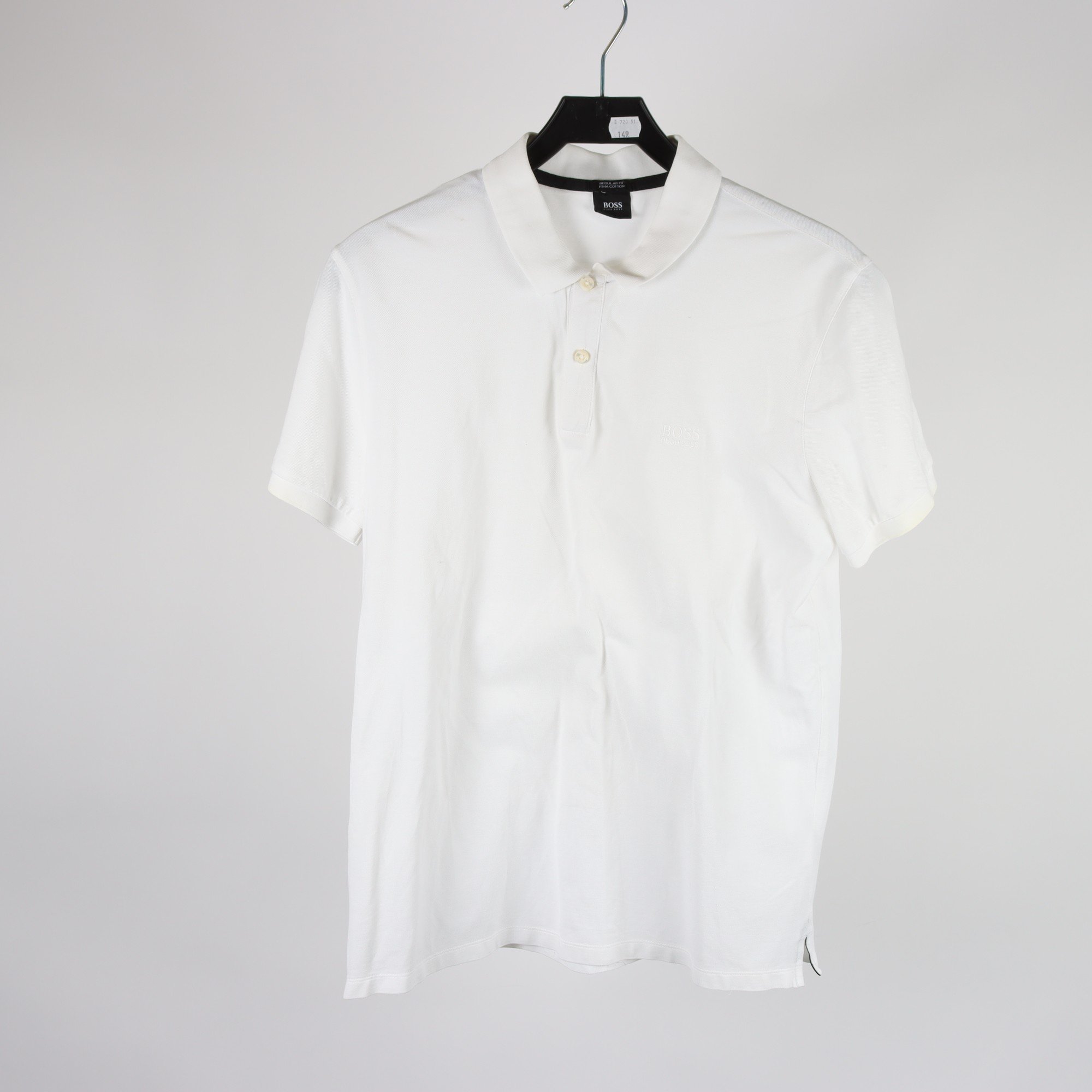 Pikètröja, Hugo Boss, vit, stl. L