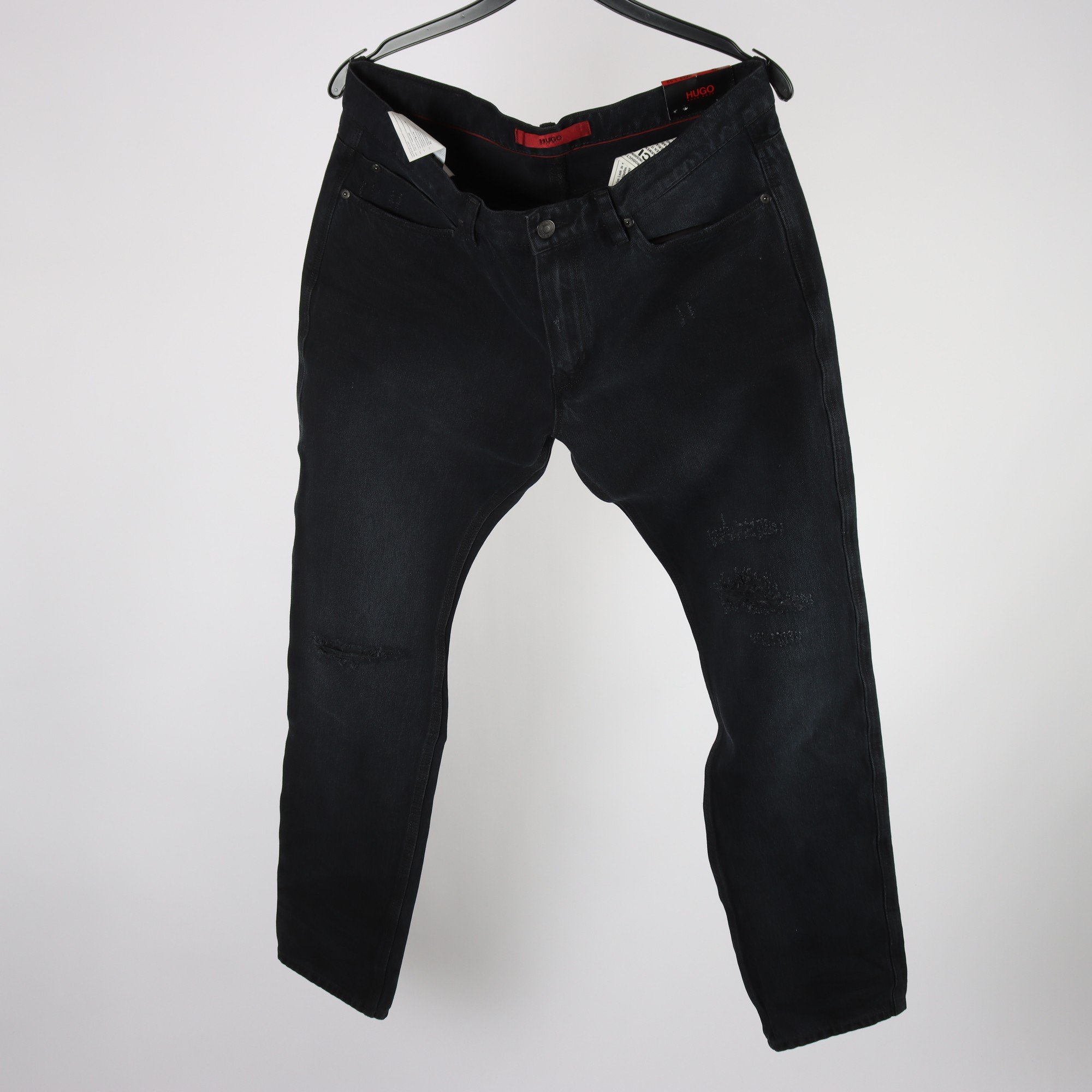 Jeans, Hugo Boss, svart, stl. W33 L32