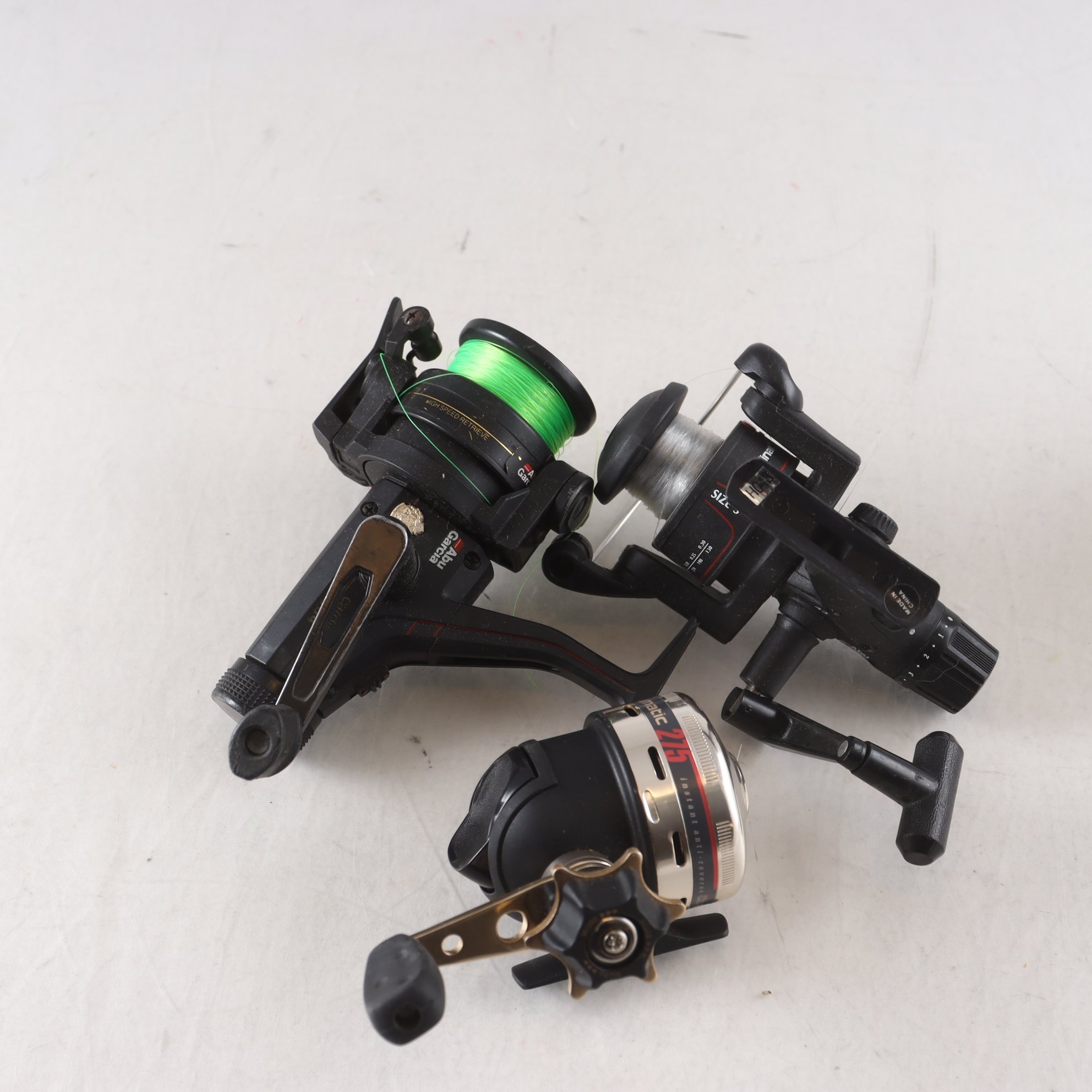 Fiskerullar,ABU-haspelrullar, 3st