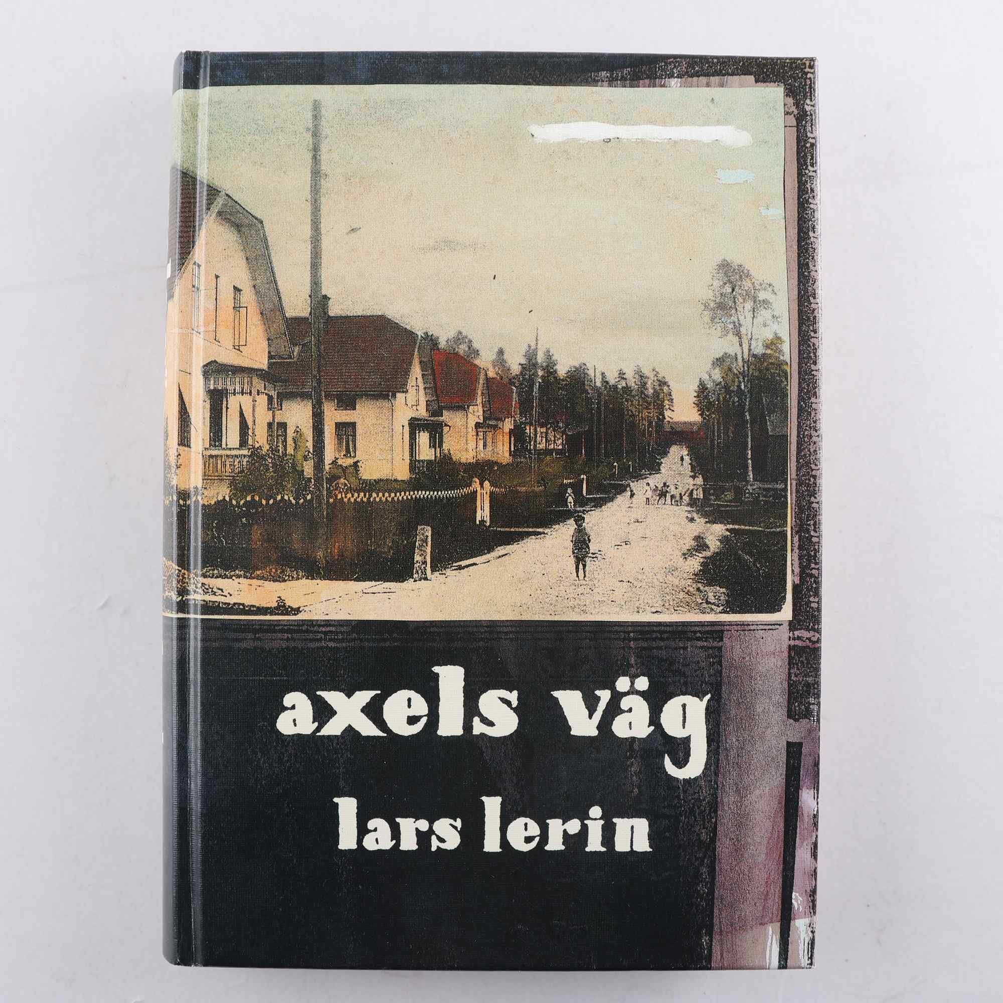 Lars Lerin, Axels väg, signerad