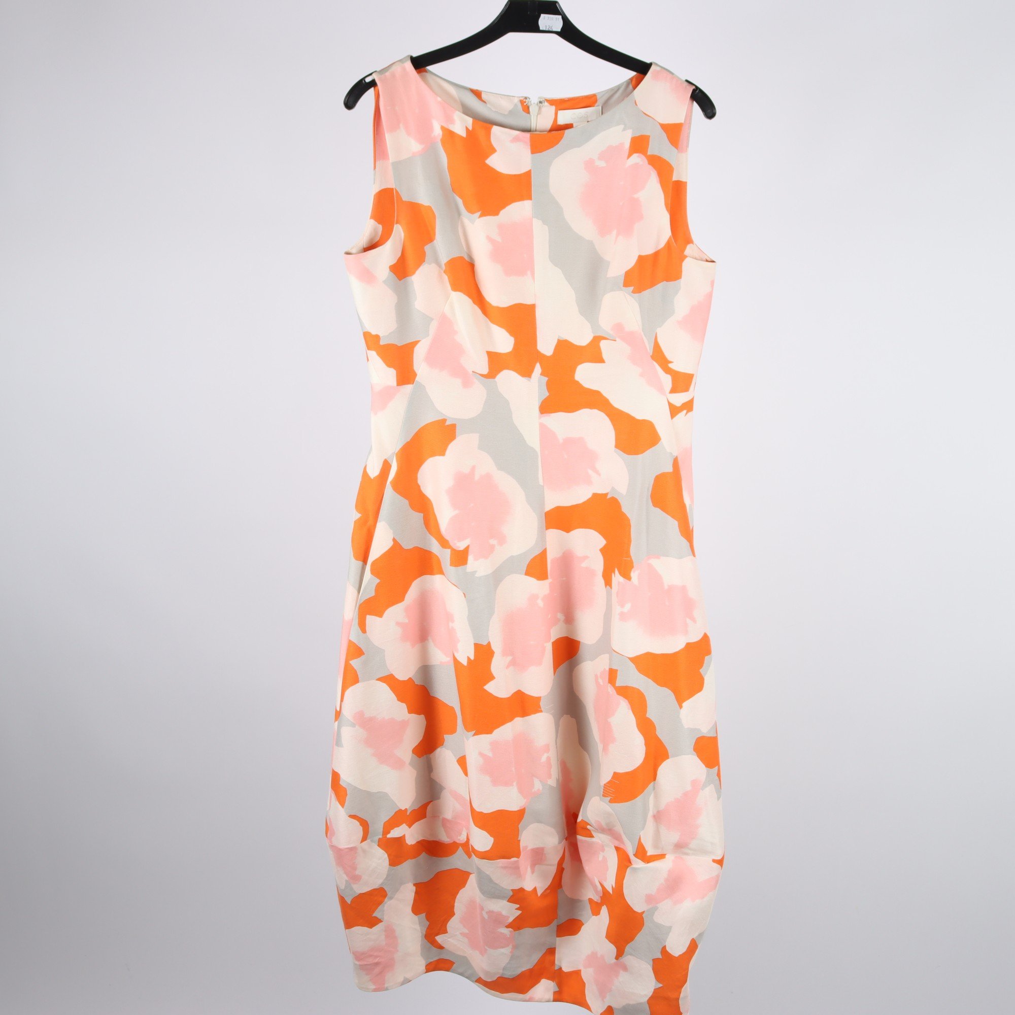 Klänning, COS, flerfärgad, mönstrad, stl. 38