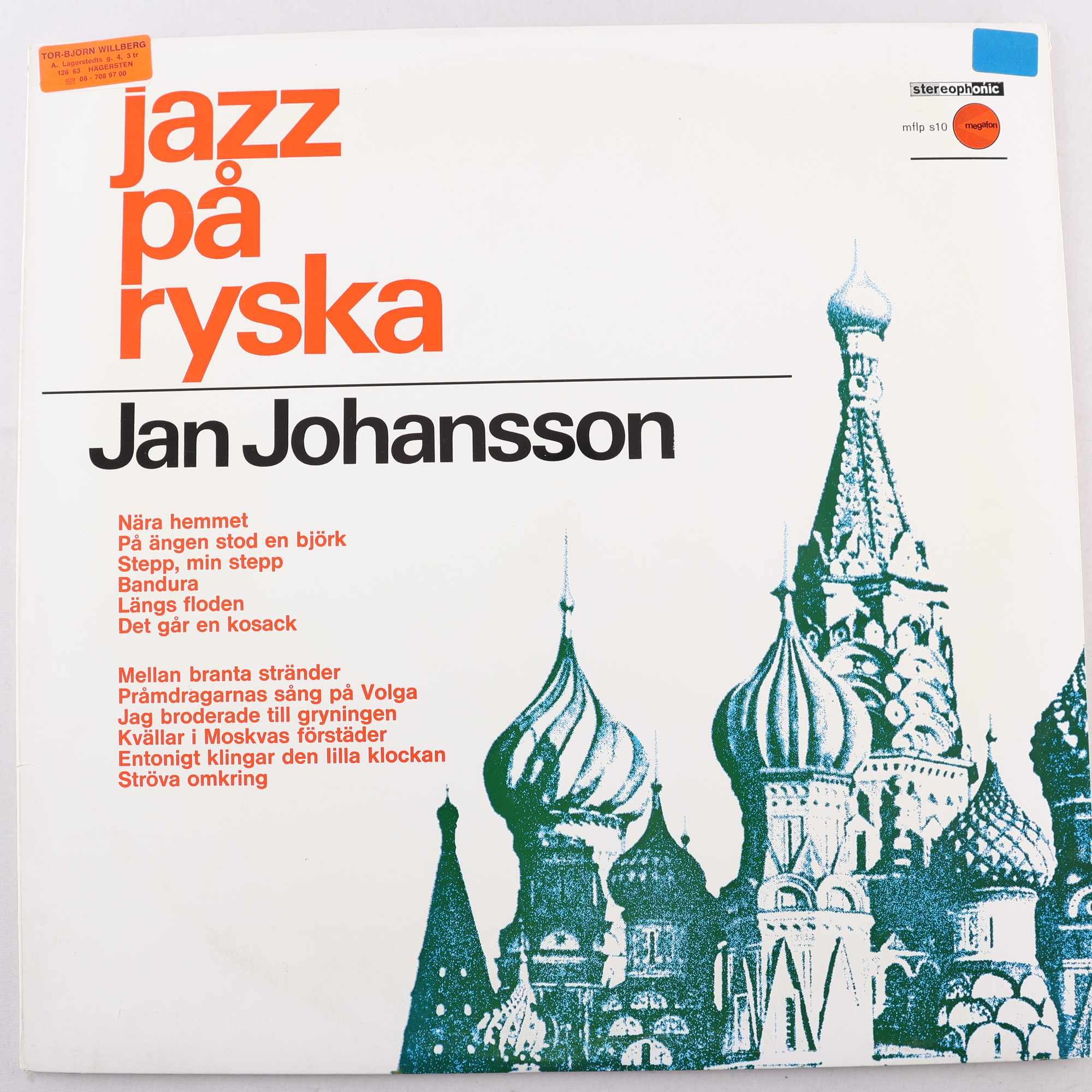 LP Jan Johansson, Jazz På Ryska