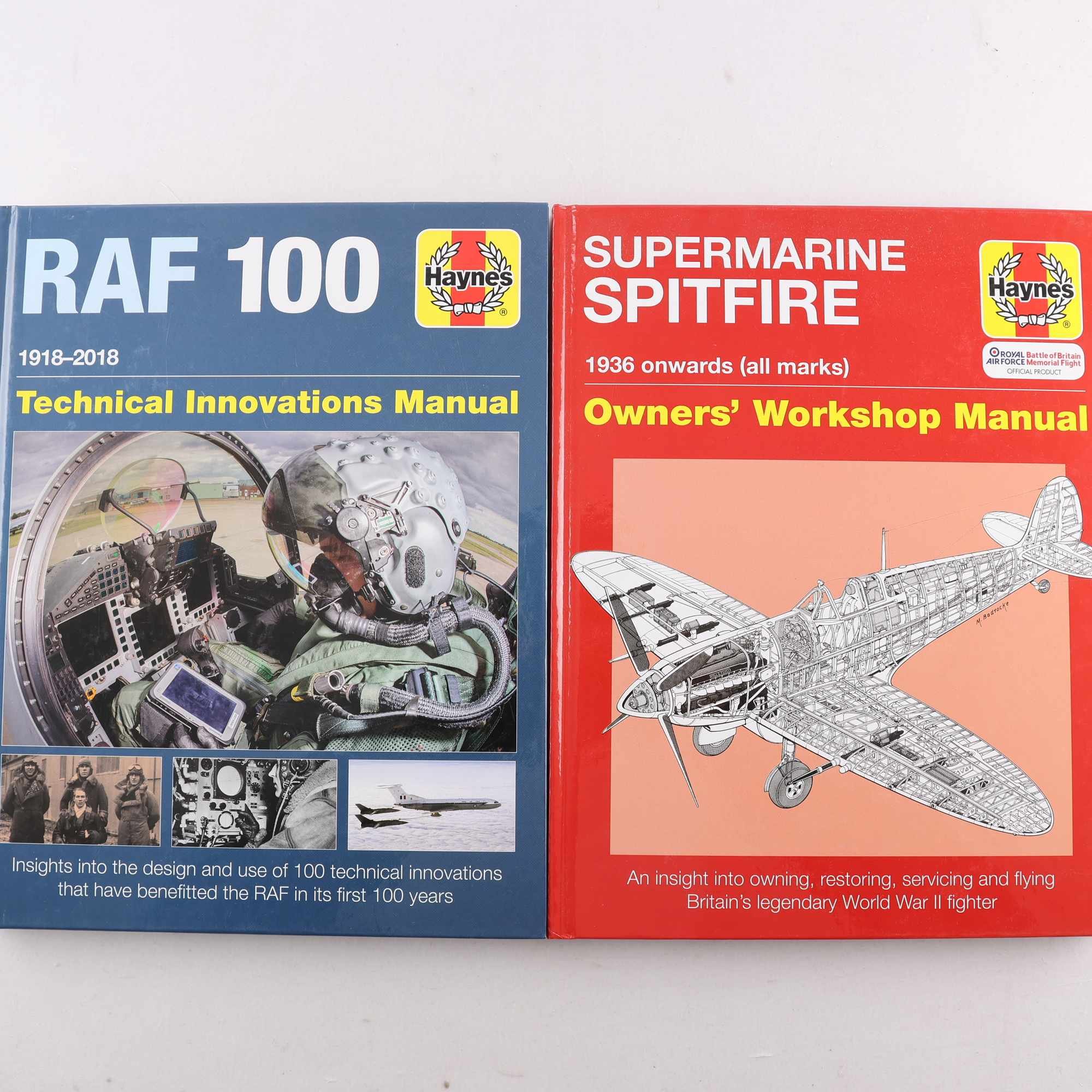 Bokpaket, Haynes manualer för RAF flygplan, 2 volymer
