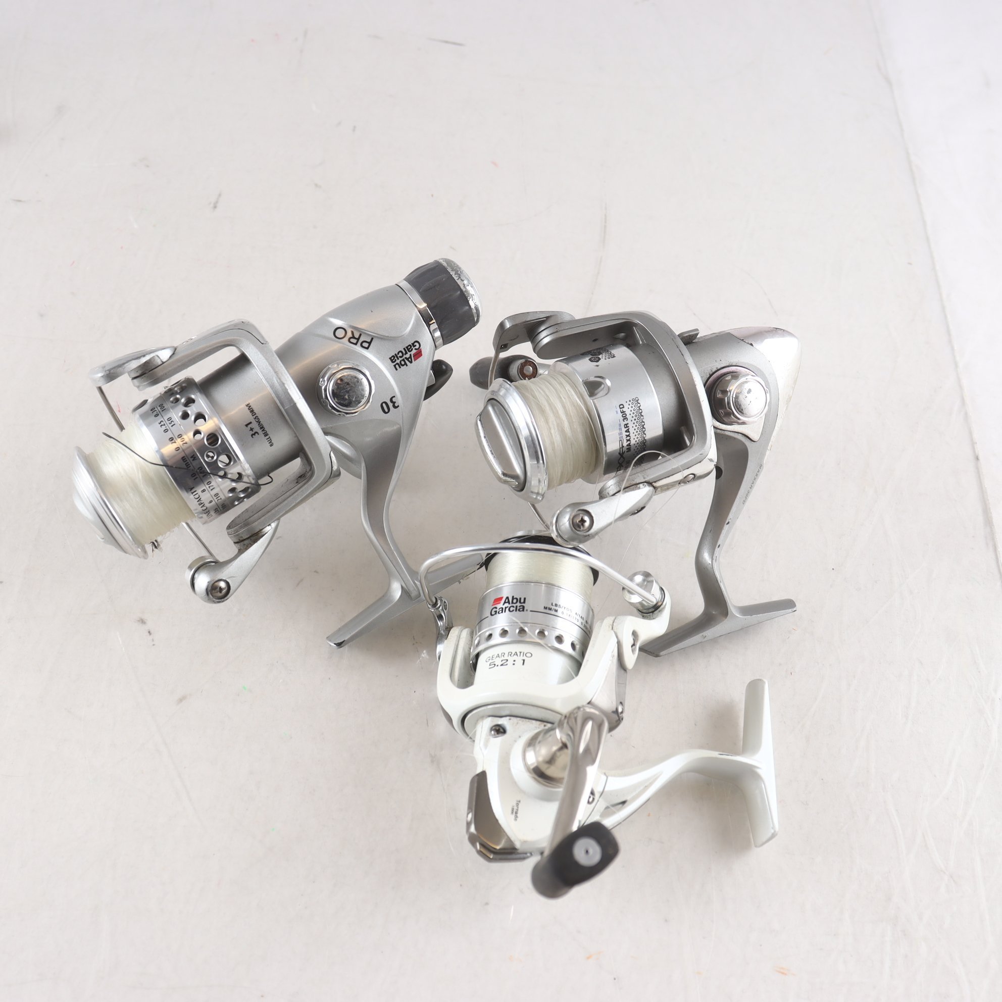 Fiskerullar, ABU-haspelrullar, 3st