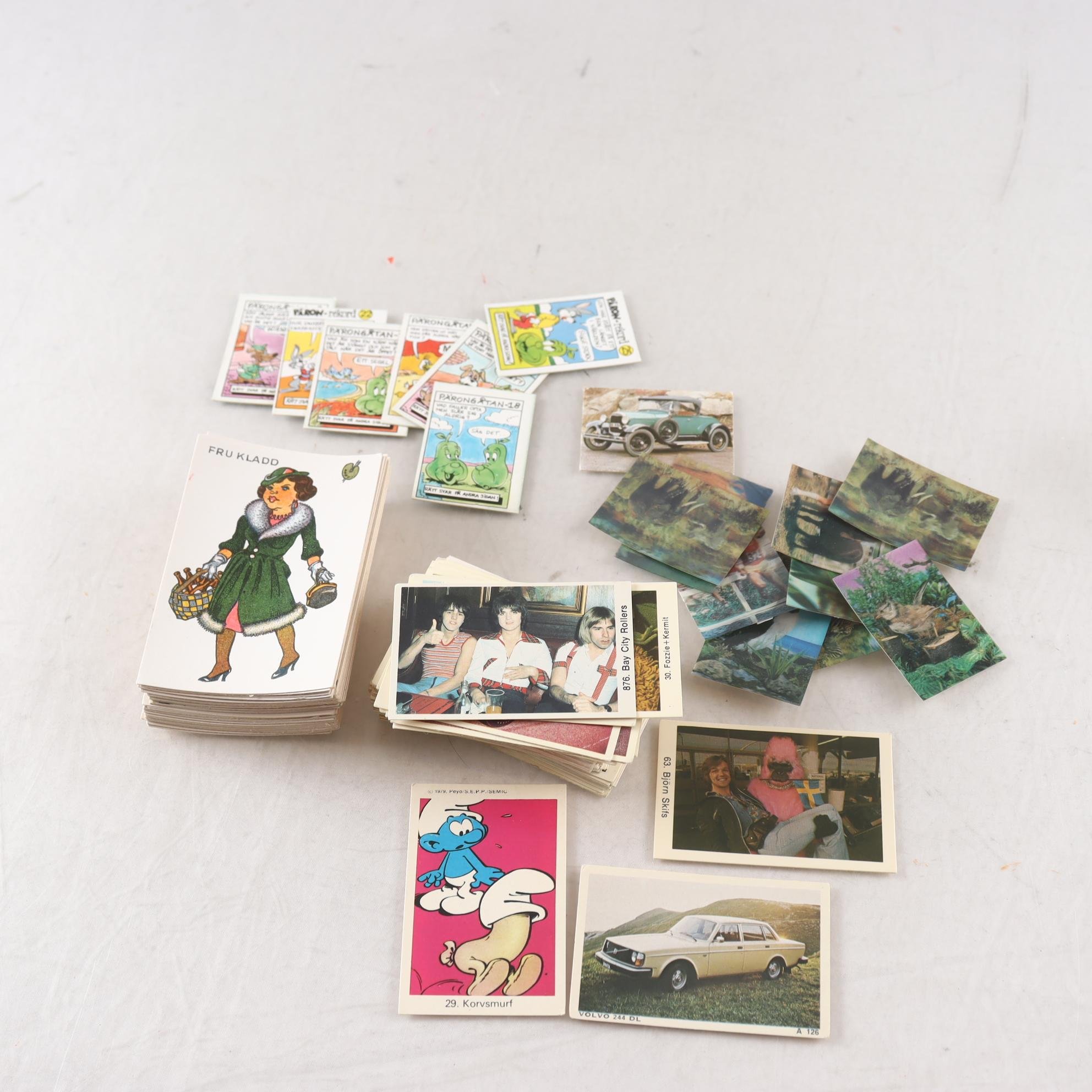 Kort, Bilder, blandat vintage.