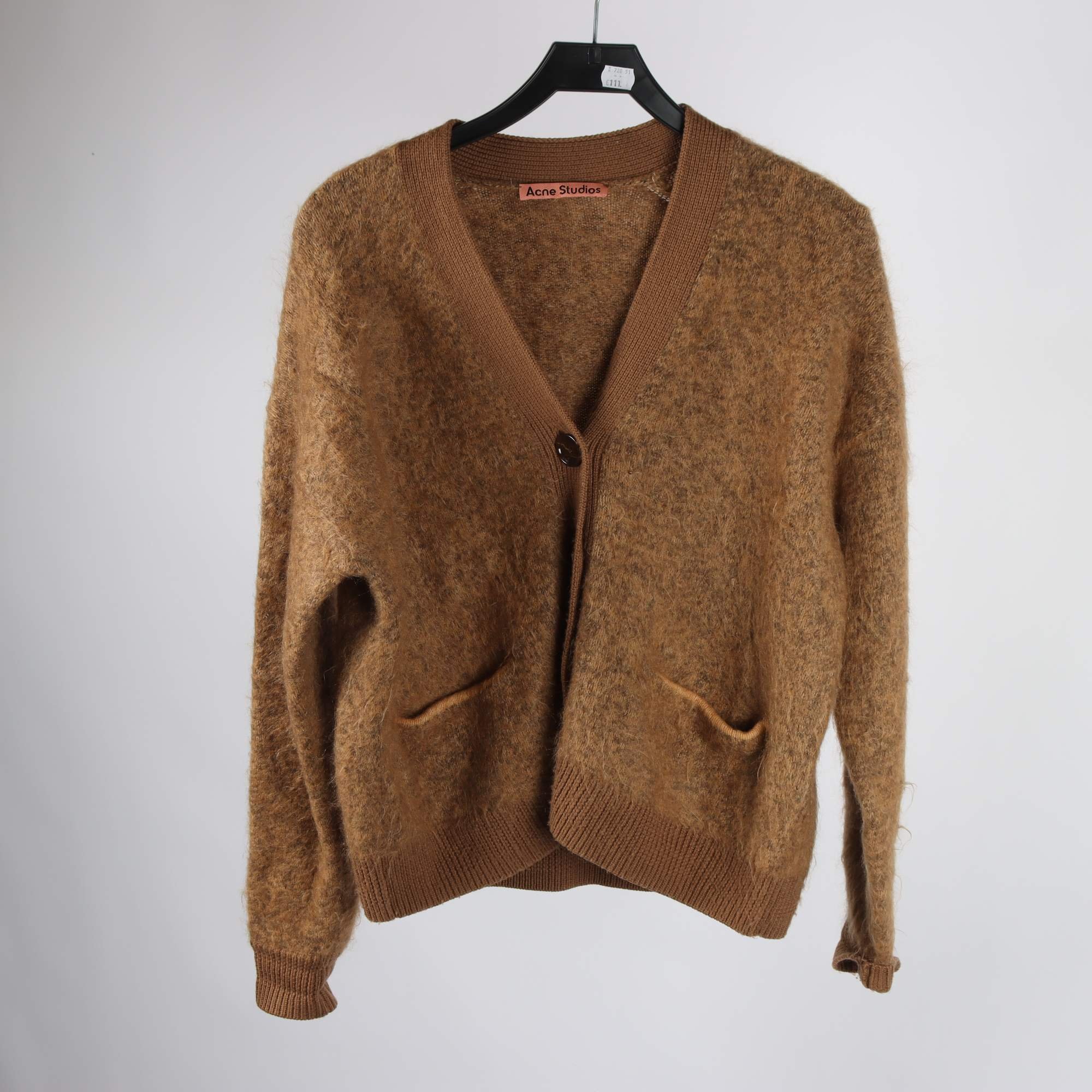 Kofta, Acne Studios, brun, stl. XXS (oversize)