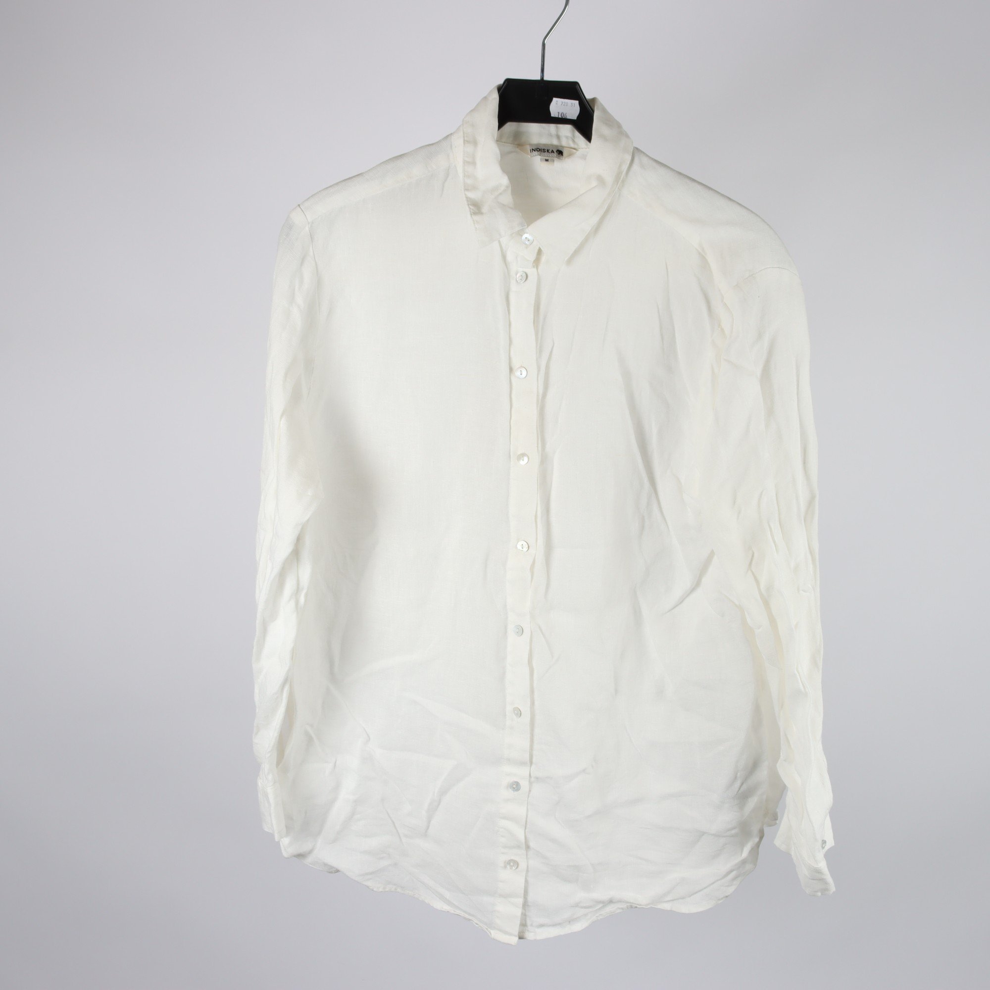 Blus, Indiska, vit, stl. M