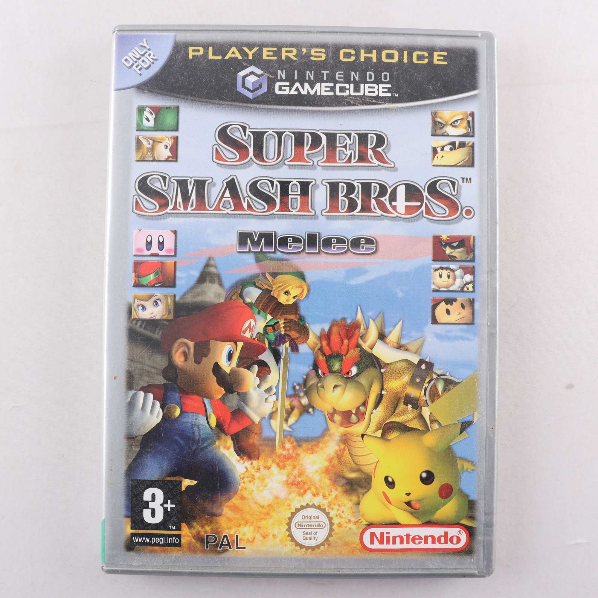 Spel Super Smash Bros. Melee, Gamecube