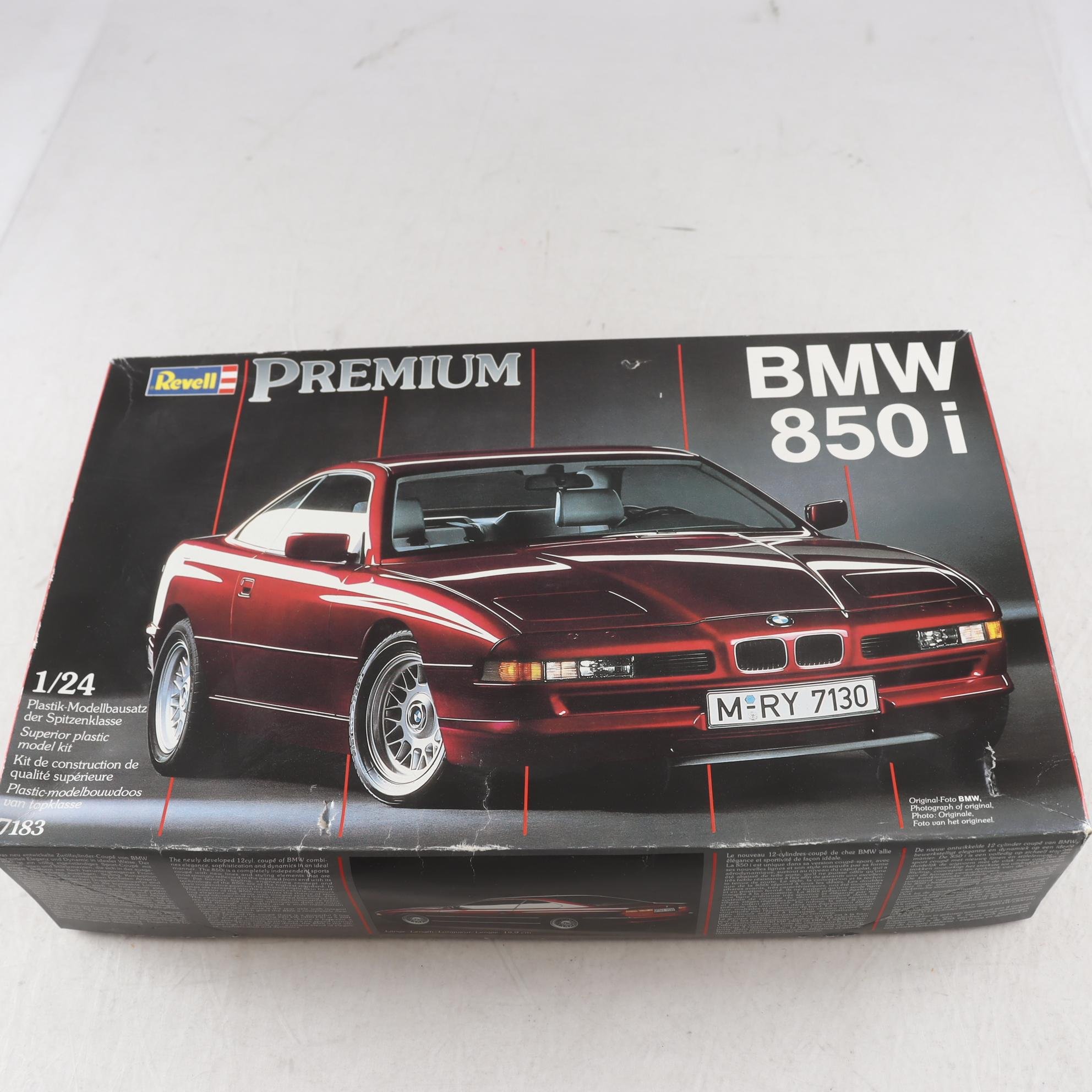 Byggsats, BMW 850,premium, revell.