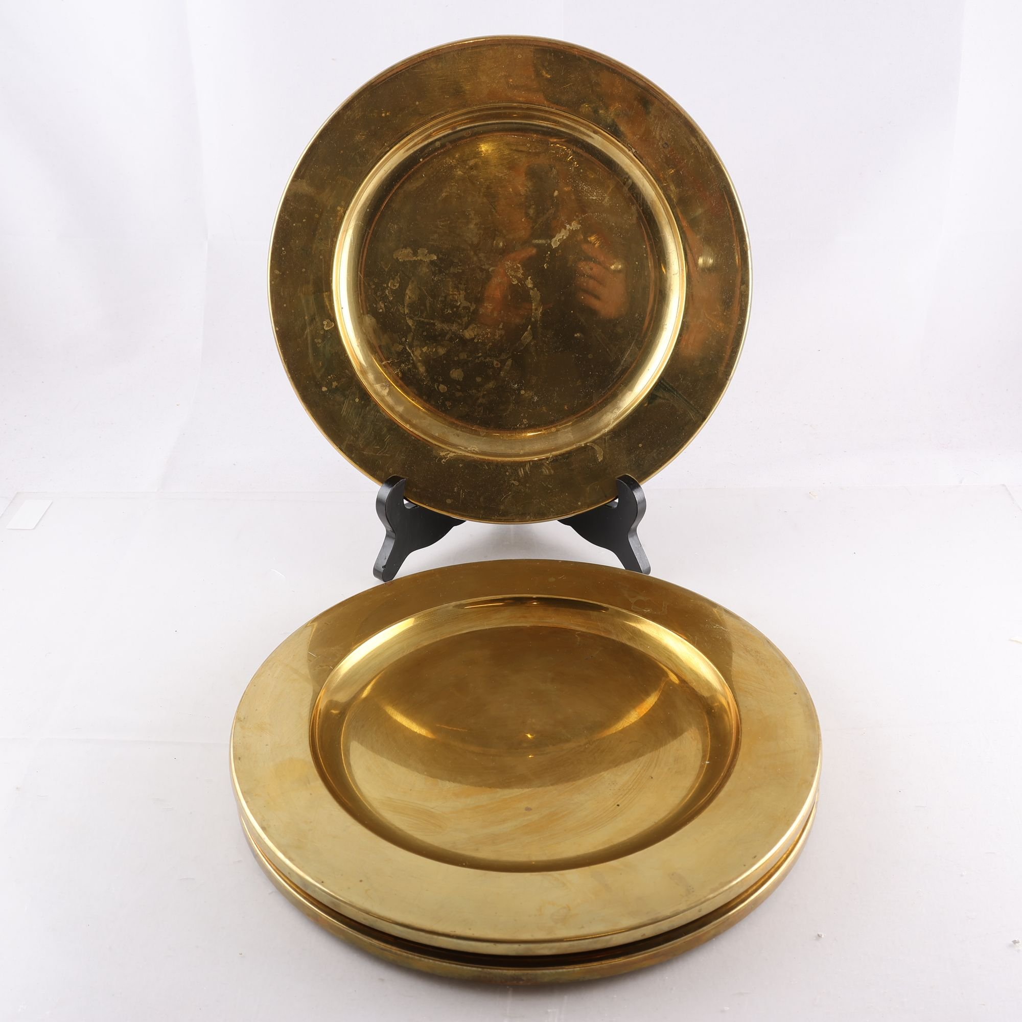 Fat, mässing, G & G Studio E Disegno, Italien, 4 st. Samfraktas ej.