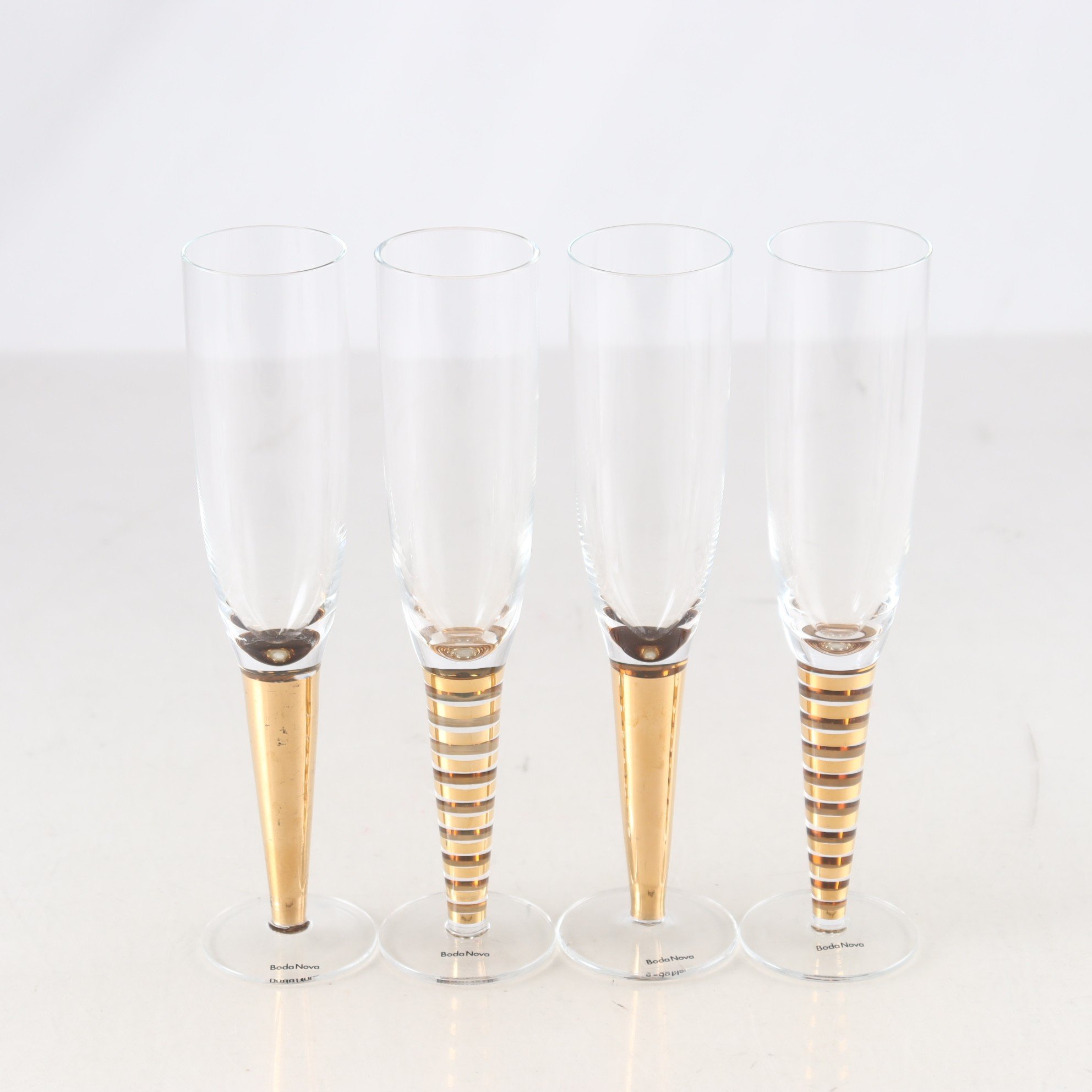 Champagneglas, Boda nova, Select, 4 st. Samfraktas ej.