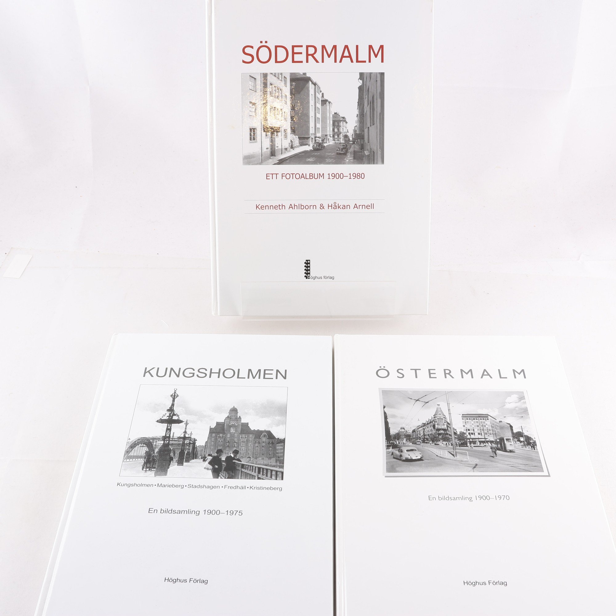 Höghus Förlag, paket: Kungsholmen, Södermalm & Östermalm