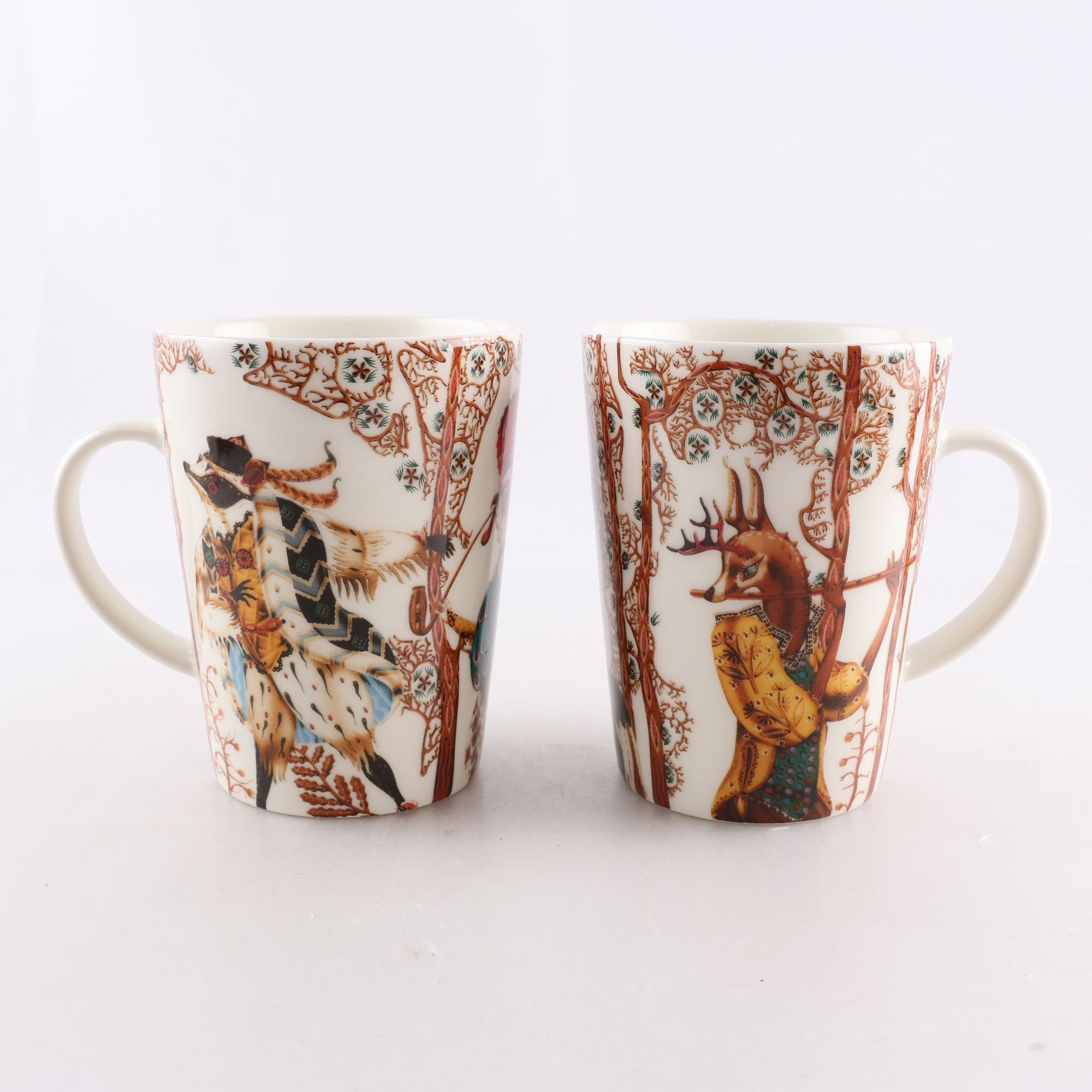 Muggar, porslin, ”Tanssi”, Klaus Haapaniemi, Iittala